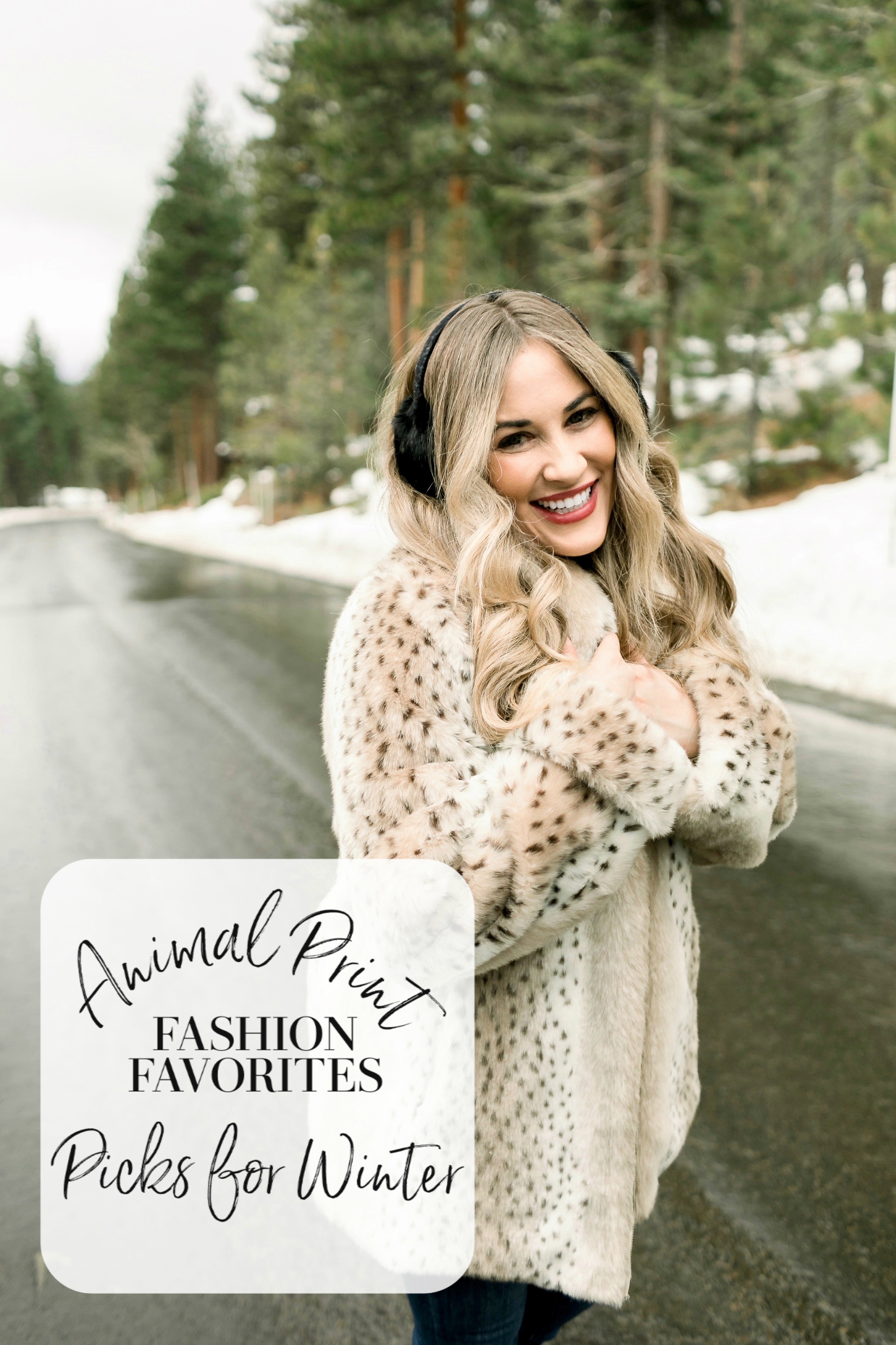 Animal Print Fashion Favorites Picks for Winter featured by top Memphis fashion blog, Walking in Memphis in High Heels: image of a woman wearing a leopard print jacket.