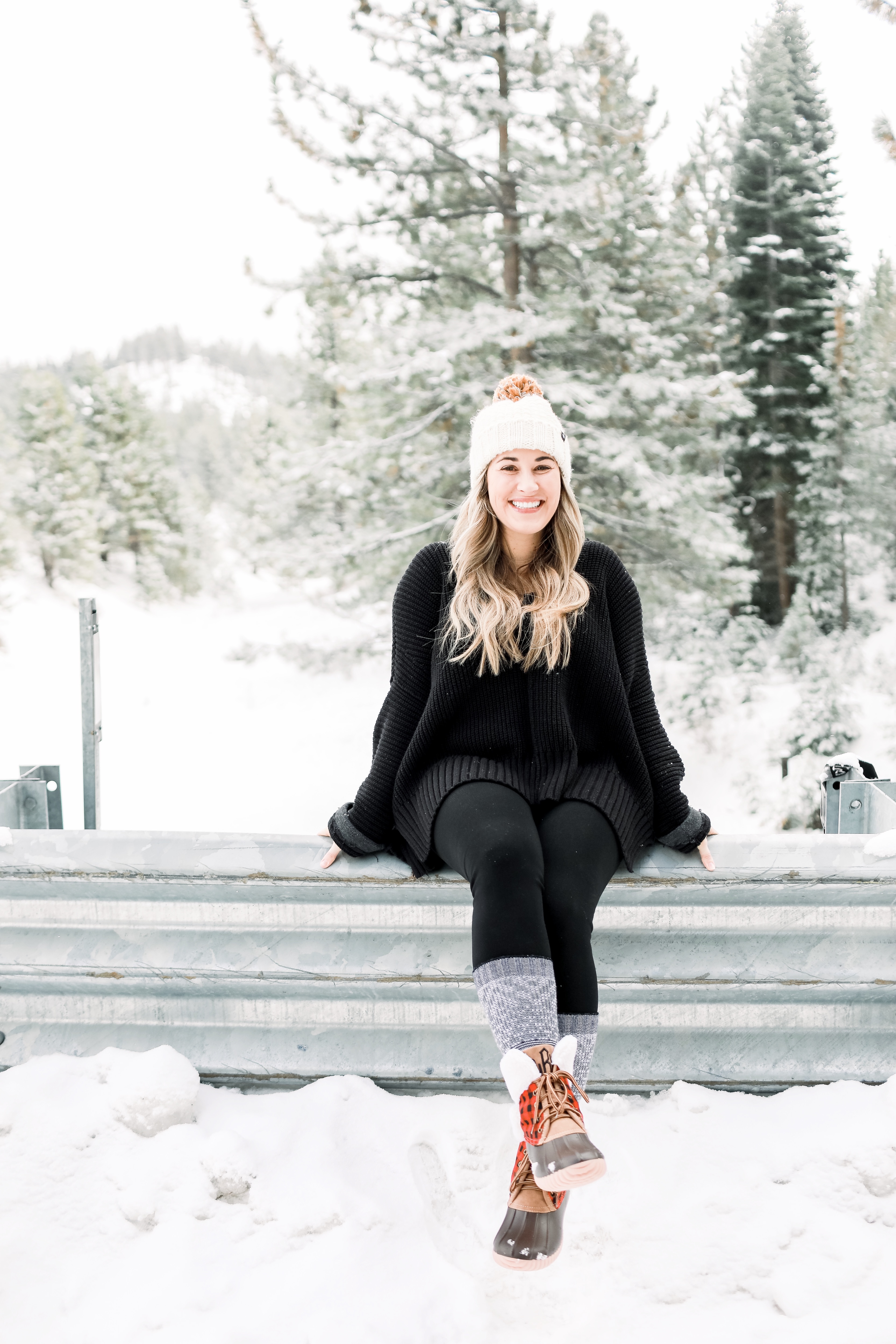 Marley Lilly Duck Boots: cute winter boots styled by top Memphis fashion blog, Walking in Memphis in High Heels.