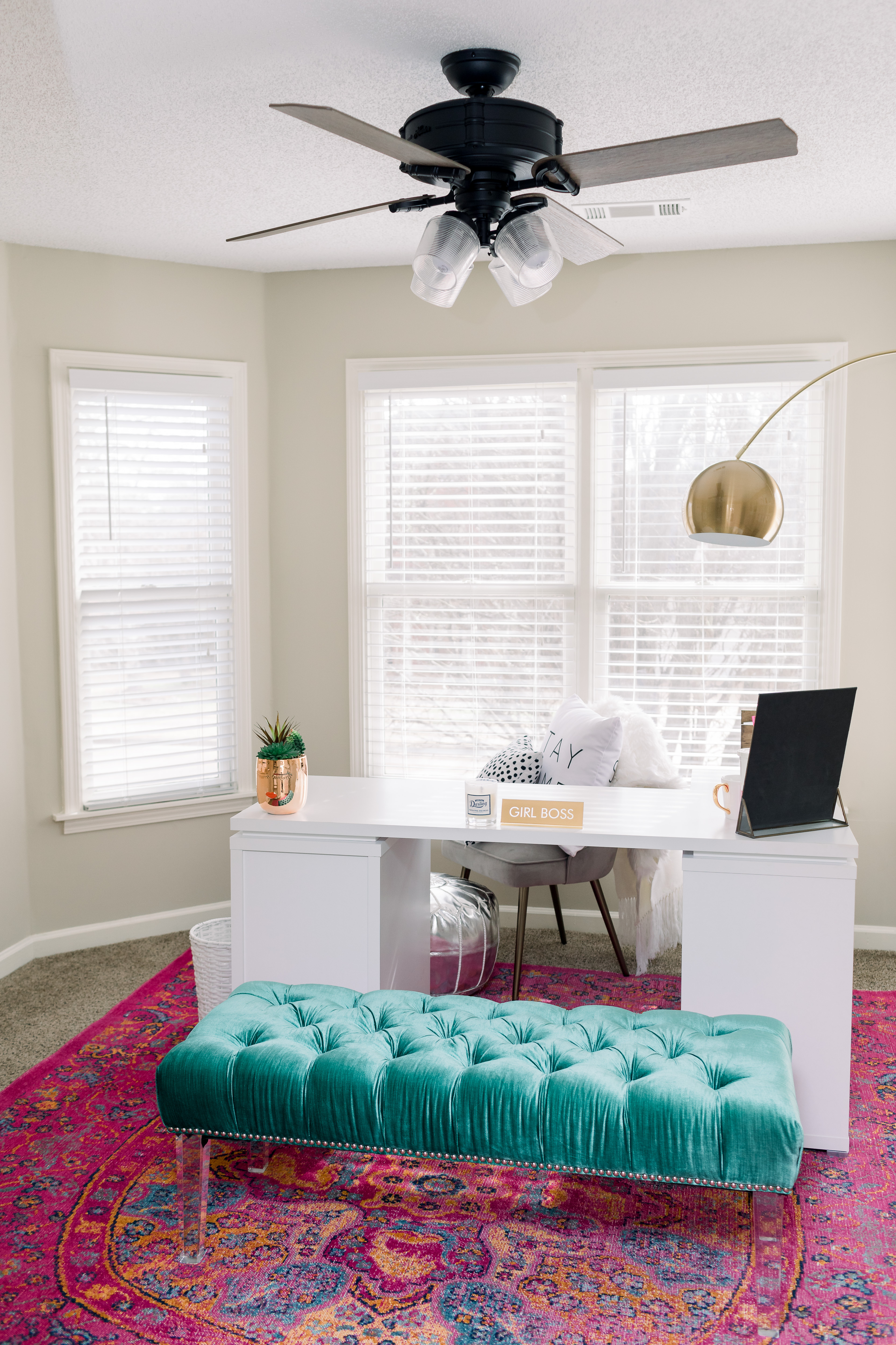 How to Organize your Office with Wayfair office furniture, tips featured by top Memphis life and style blog, Walking in Memphis in High Heels.