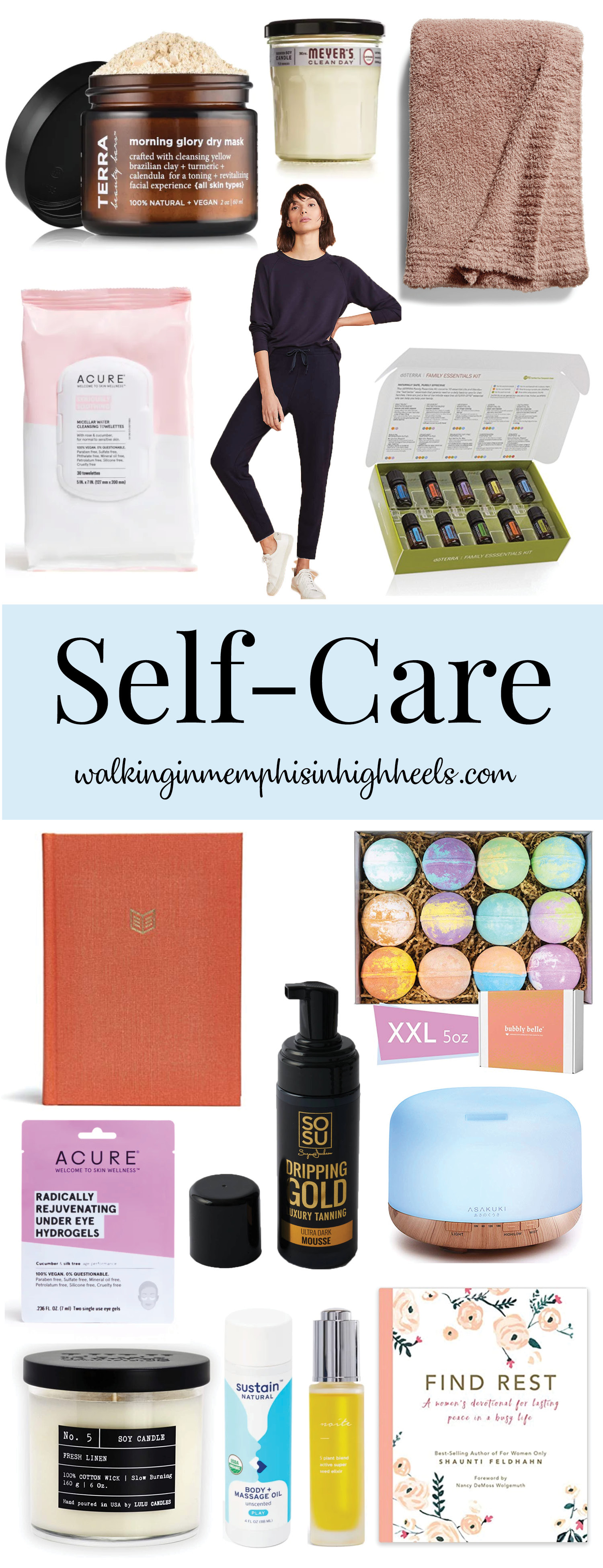 Daily Self Care tips featured by top Memphis lifestyle blog, Walking in Memphis in High Heels.