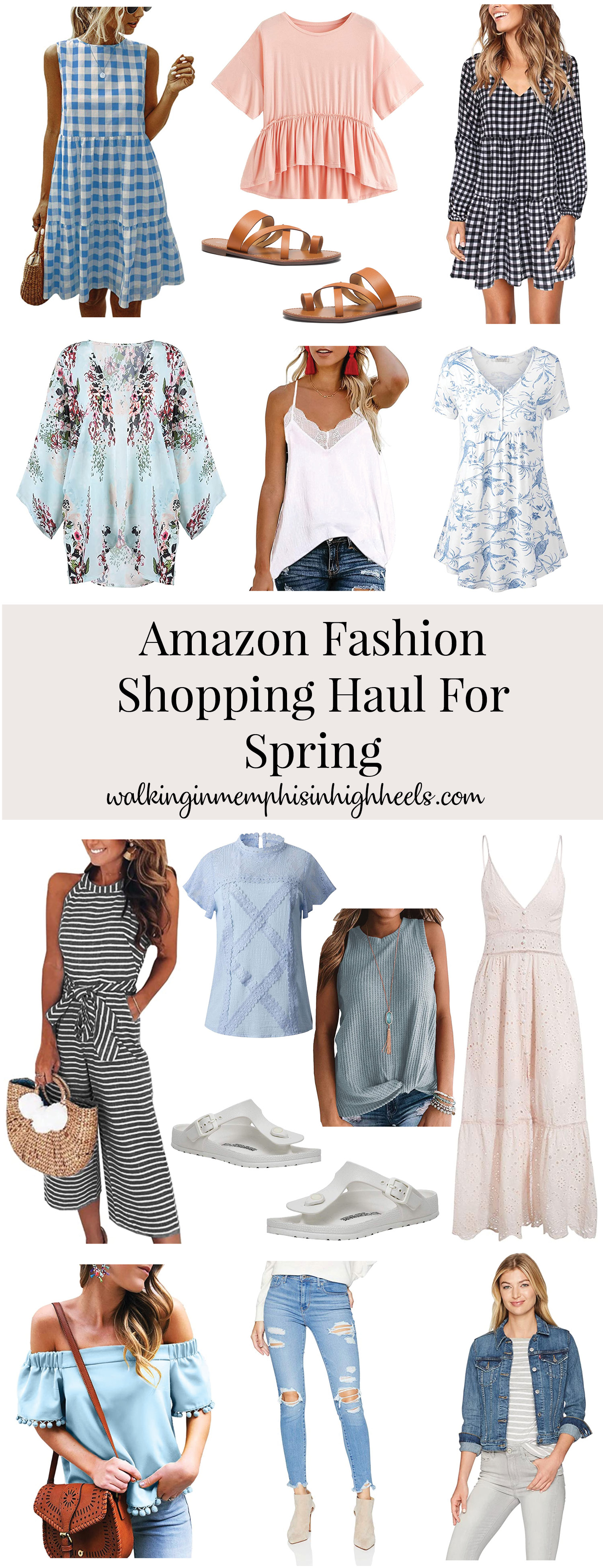 Amazon Fashion Spring Essentials featured by top Collierville fashion blog, Walking in Memphis in High Heels.