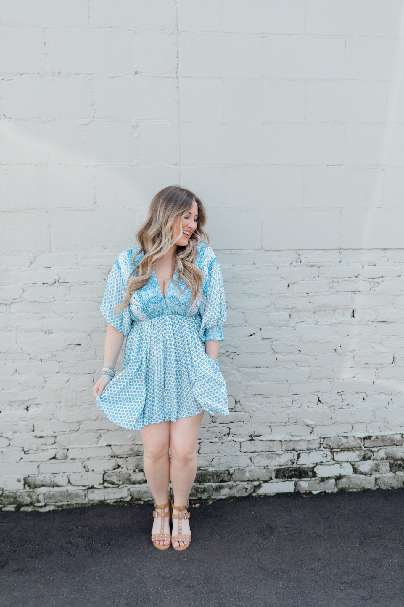 Summer accessories featured by top Memphis fashion blogger, Walking in Memphis in High Heels: image of a woman wearing Victoria Emerson bracelets.