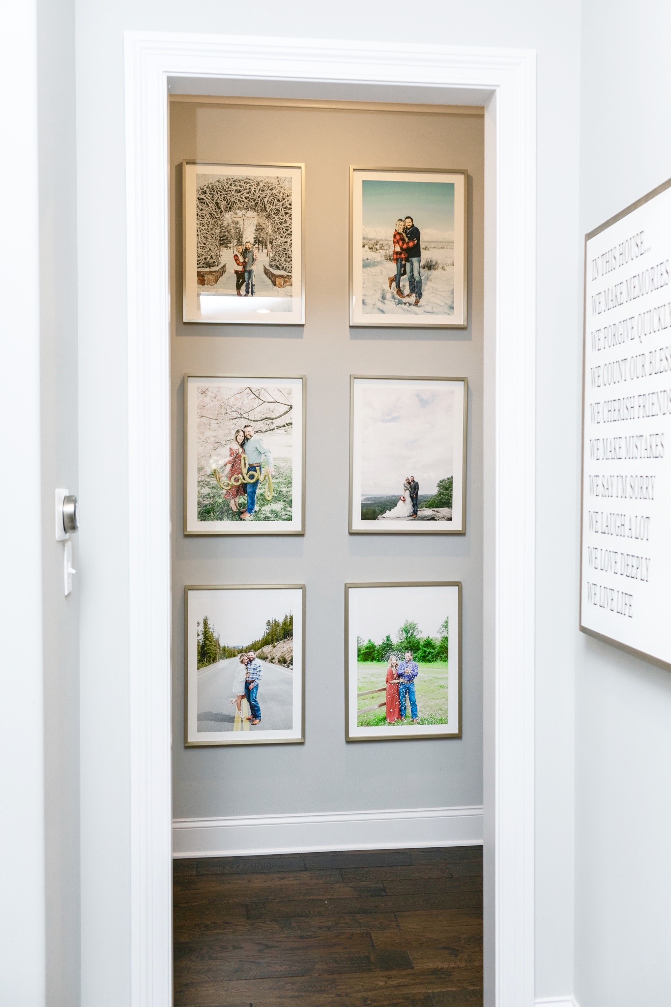 Minted Gallery Wall featured by top Memphis lifestyle blogger, Walking in Memphis in High Heels.