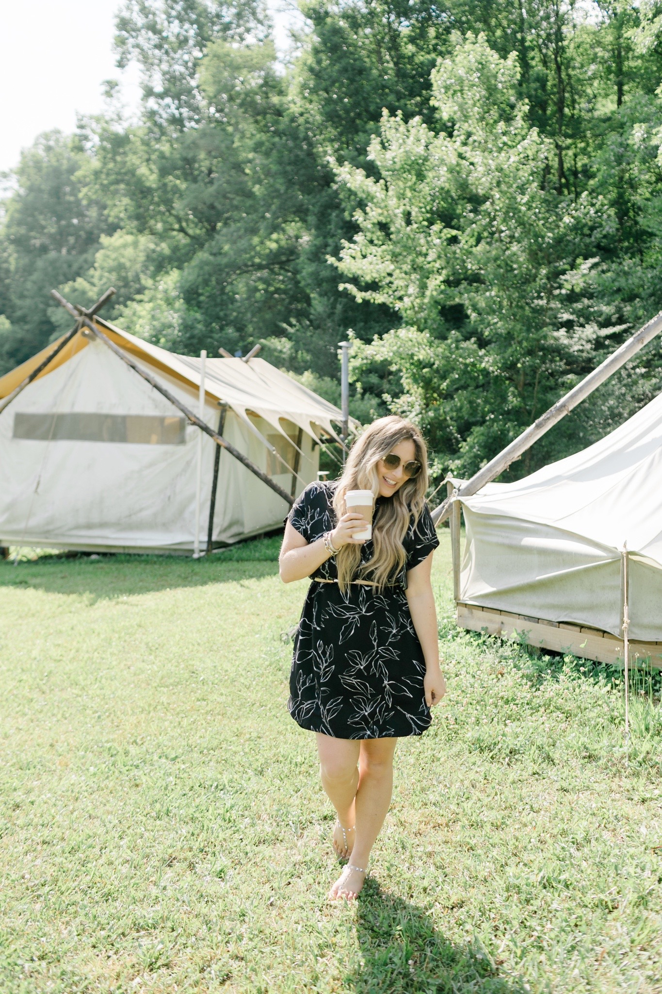 Steve Madden studded summer sandals styled by top Memphis fashion blogger, Walking in Memphis in High Heels.