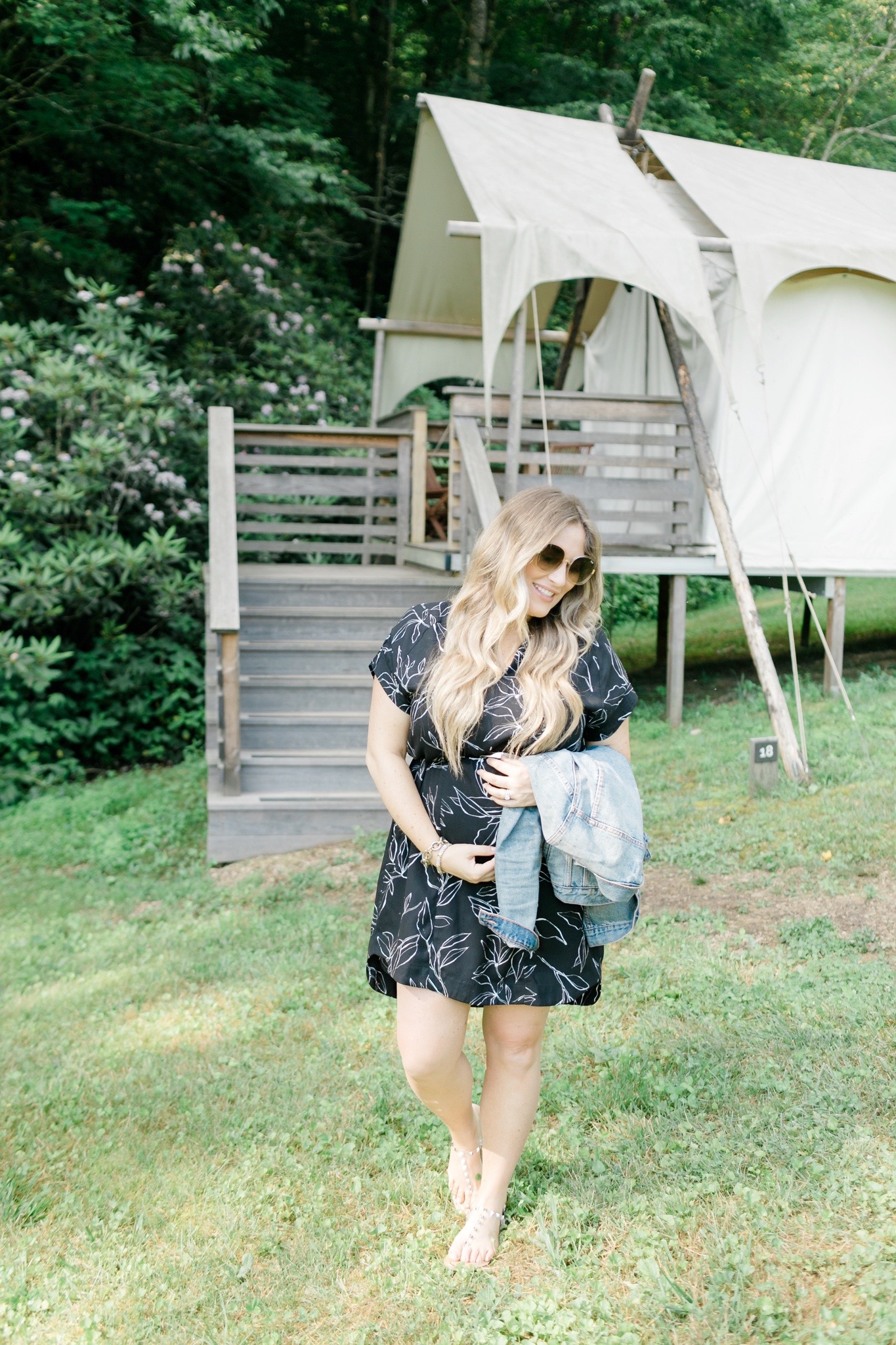 Steve Madden studded summer sandals styled by top Memphis fashion blogger, Walking in Memphis in High Heels.