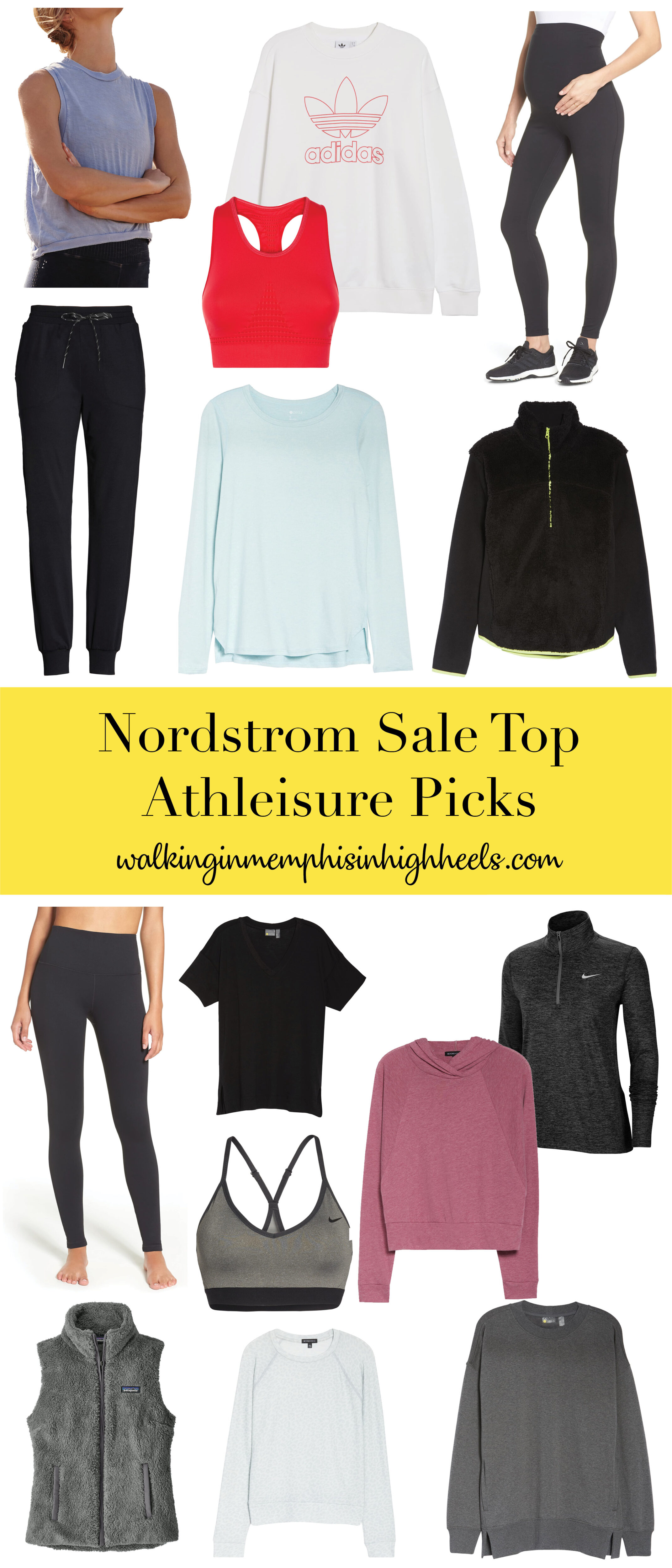Nordstrom Anniversary Sale: Top Athleisure Picks for Women featured by top Memphis fashion and fitness blogger, Walking in Memphis in High Heels.