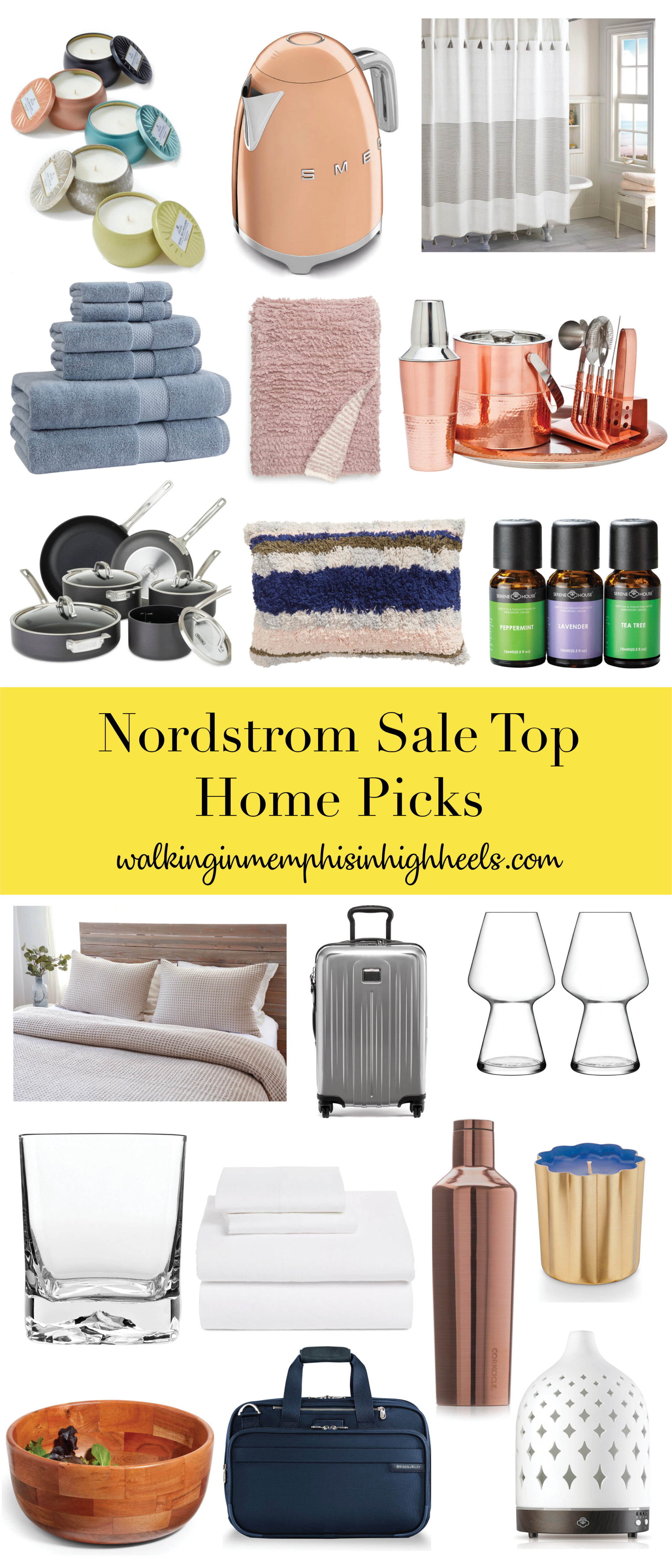 Nordstrom Anniversary Sale: Top Home Picks featured by top Memphis lifestyle blogger, Walking in Memphis in High Heels.