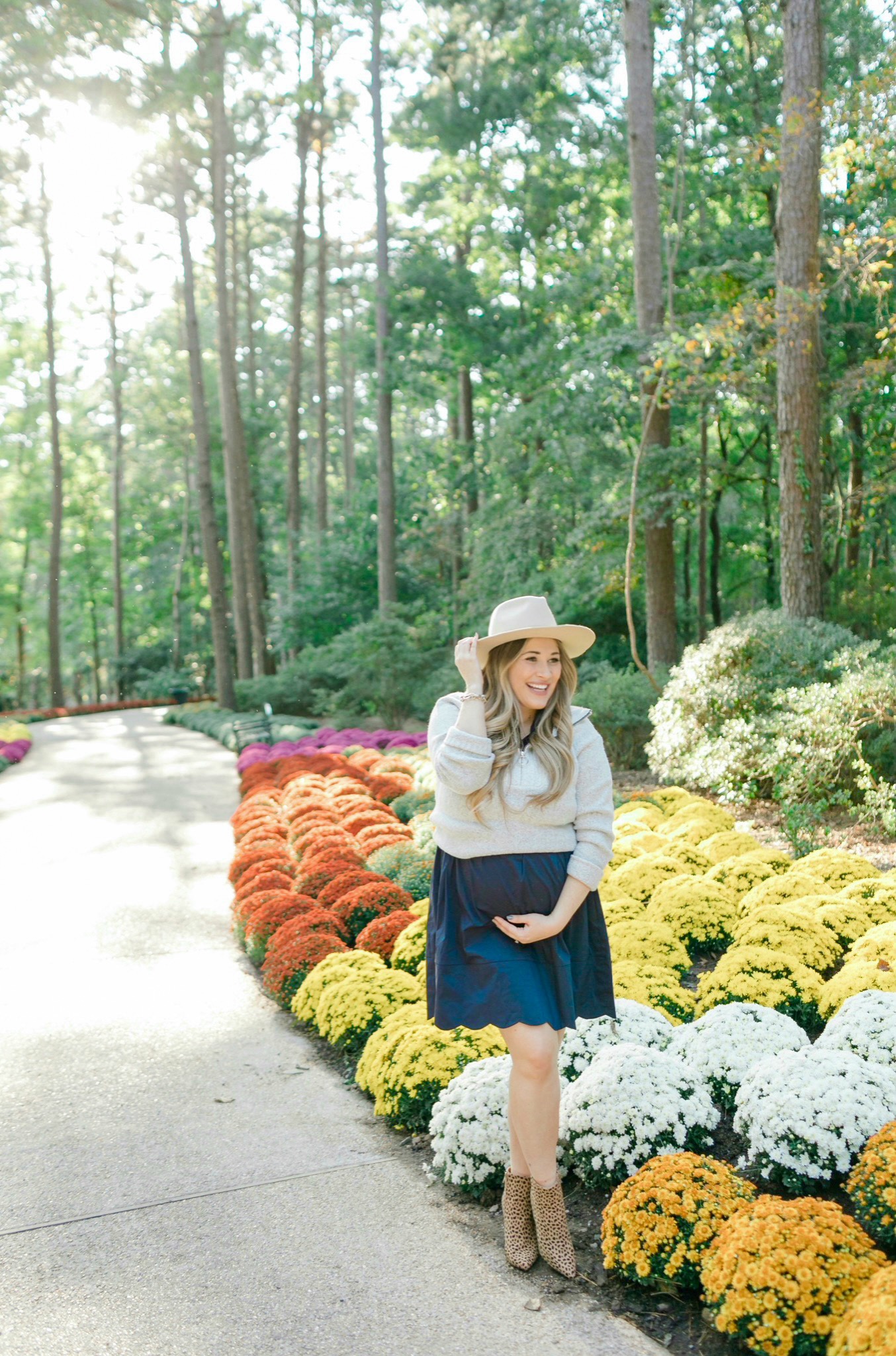 Cute fall sweater look styled by top Memphis fashion blogger, Walking in Memphis in High Heels: image of a woman wearing an Old Navy Mock Neck sweater.