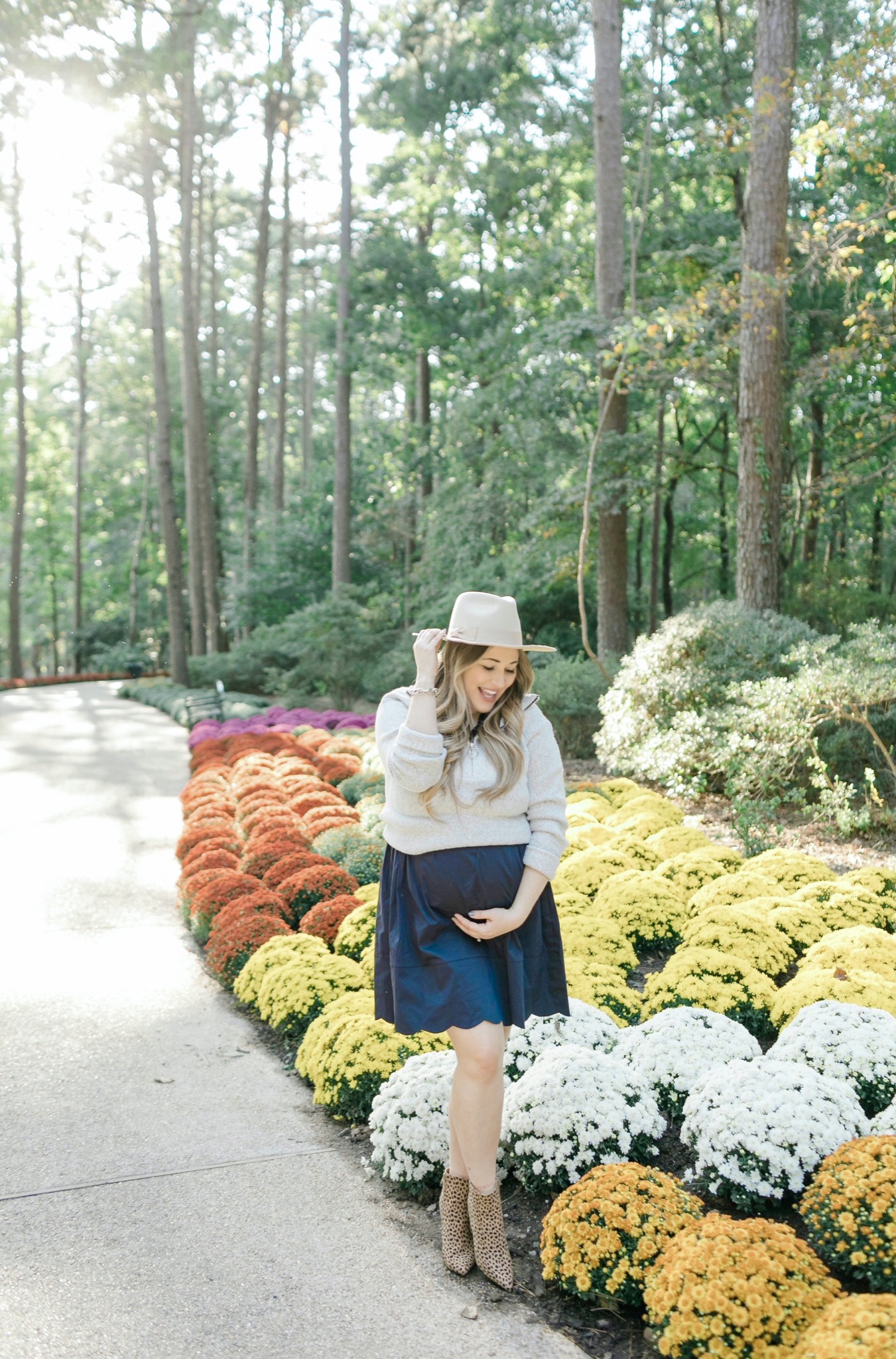 Cute fall sweater look styled by top Memphis fashion blogger, Walking in Memphis in High Heels: image of a woman wearing an Old Navy Mock Neck sweater.