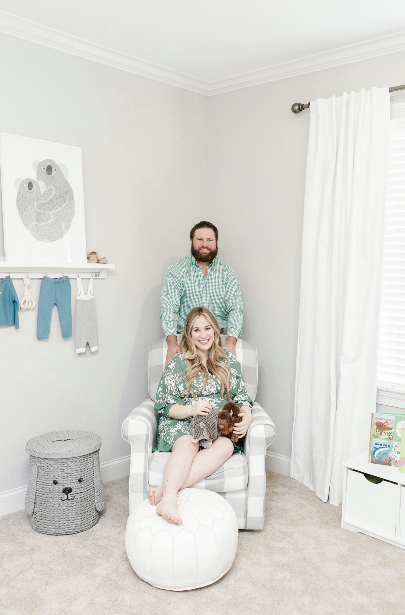 Modern Farmhouse Nursery ideas featured by top Memphis lifestyle blogger, Walking in Memphis in High Heels.