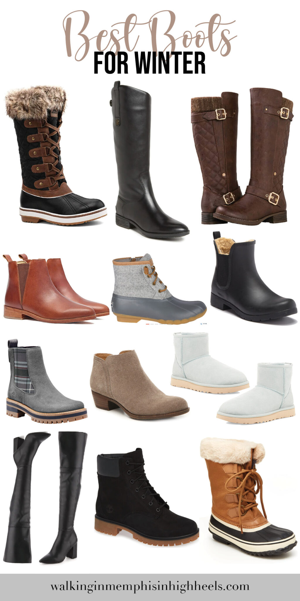 The Best Boots for Winter - Walking in Memphis in High Heels