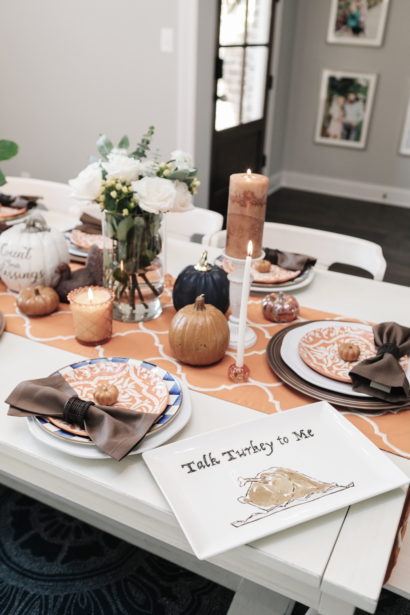 Thanksgiving Tablescape tips featured by top Memphis lifestyle blogger, Walking in Memphis in High Heels.