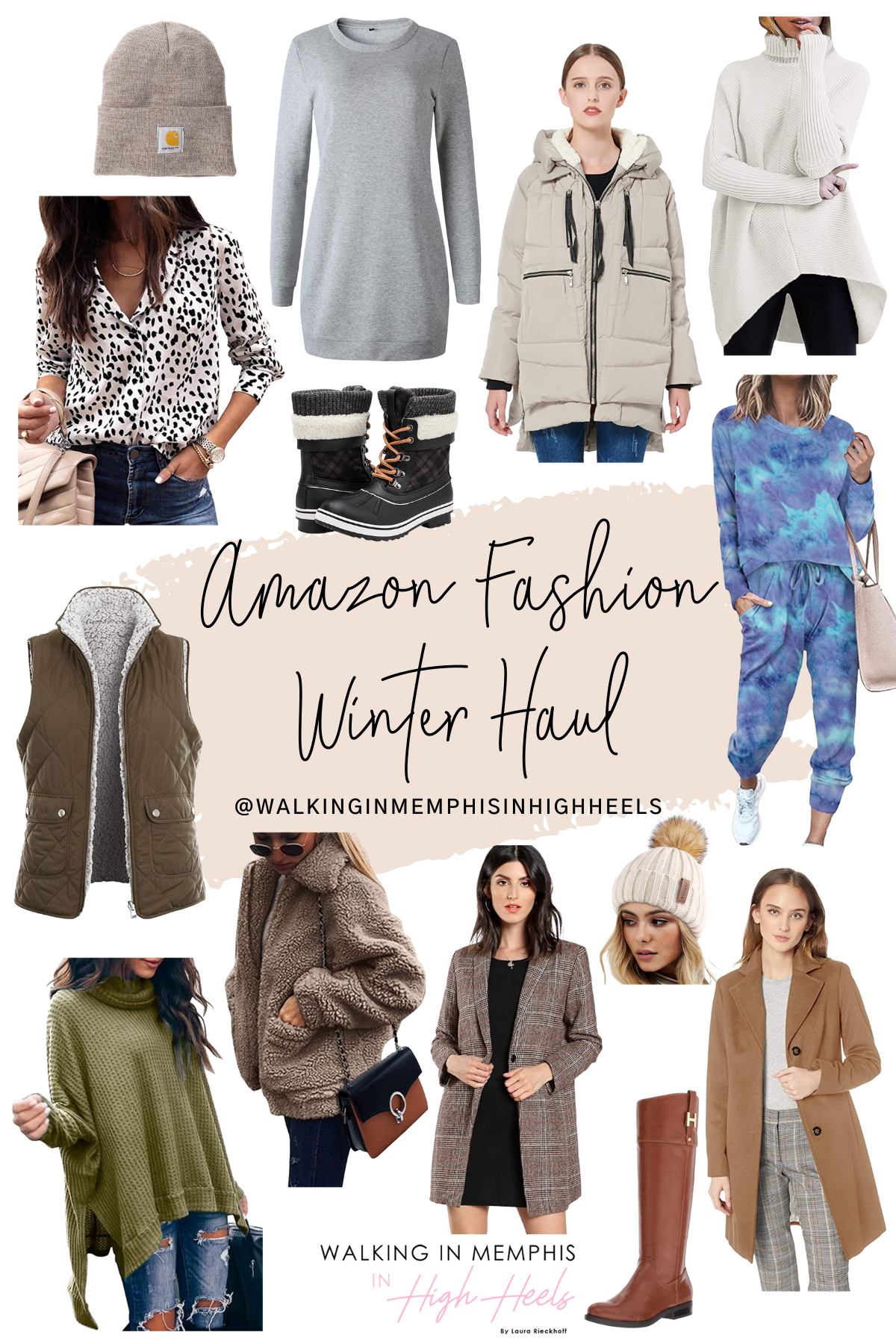 Amazon Fashion Winter Haul featured by top Memphis fashion blogger, Walking in Memphis in High Heels.