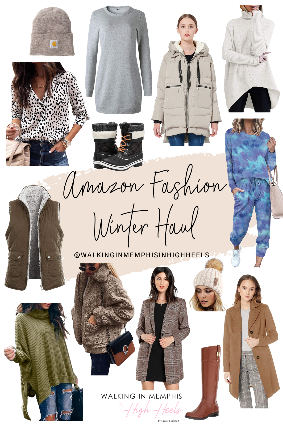 Fashion Winter Haul - Walking in Memphis in High Heels