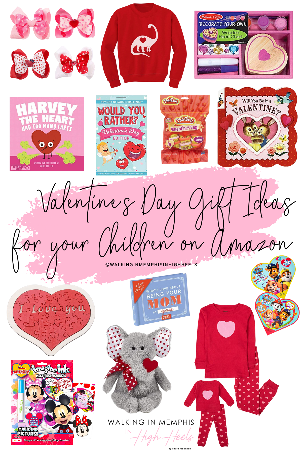 Amazon Favorites: Top 10 Valentine's Day Gifts Ideas for Children featured by top Memphis mommy blogger, Walking in Memphis in High Heels.