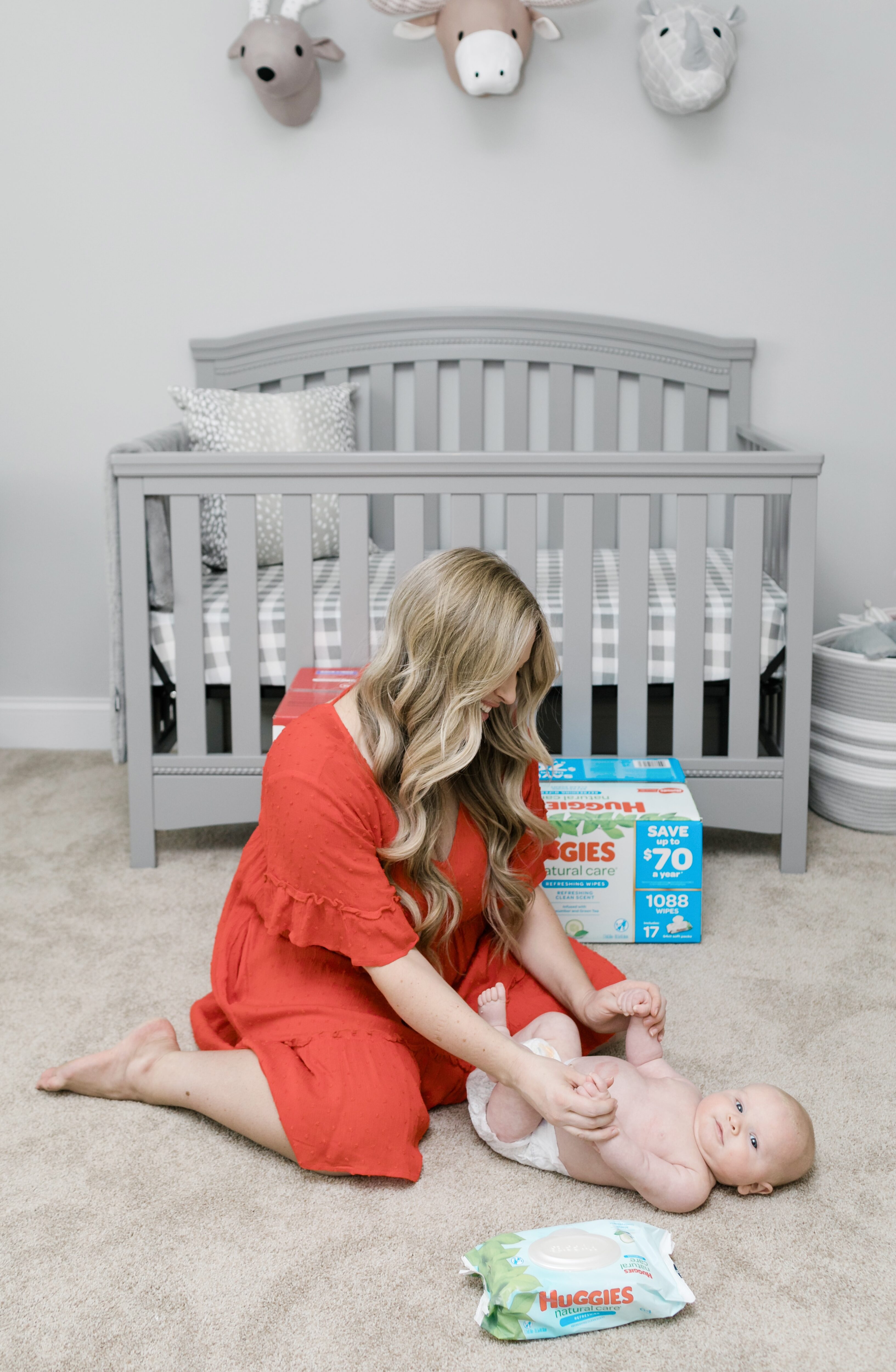 Huggies Refreshing Clean Baby Wipes and Little Movers Diapers review featured by top Memphis mommy blogger, Walking in Memphis in High Heels.