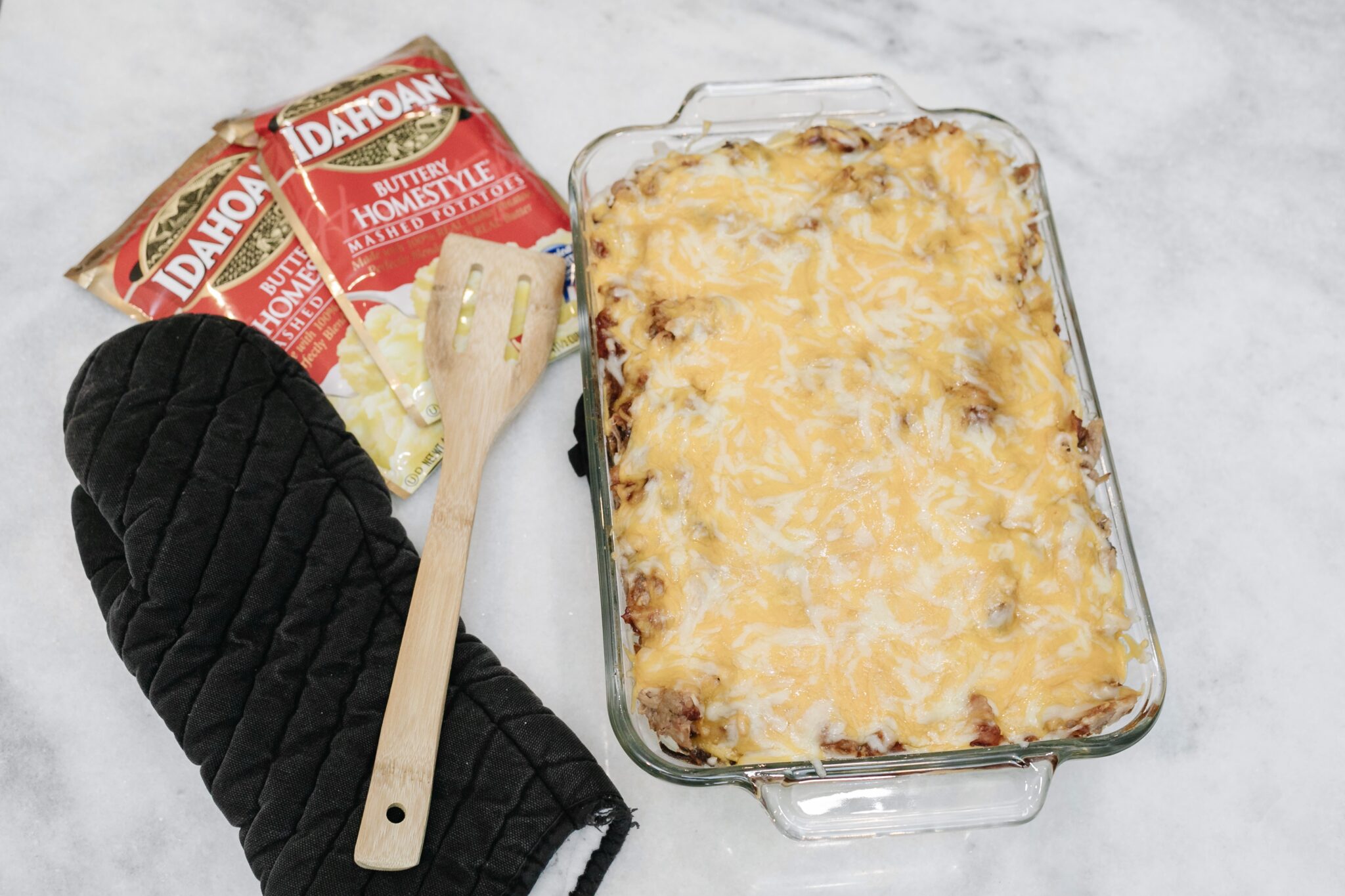 Memphis Smoked BBQ Mashed Potato Casserole Recipe featured by top Memphis lifestyle blogger, Walking in Memphis in High Heels.