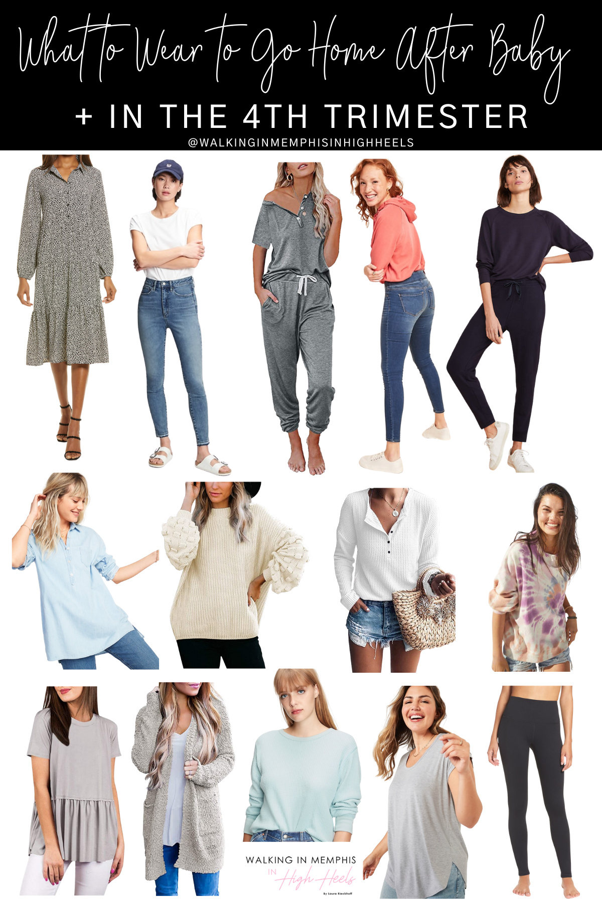 Postpartum Clothing - Selection of High-Quality Postpartum Wear