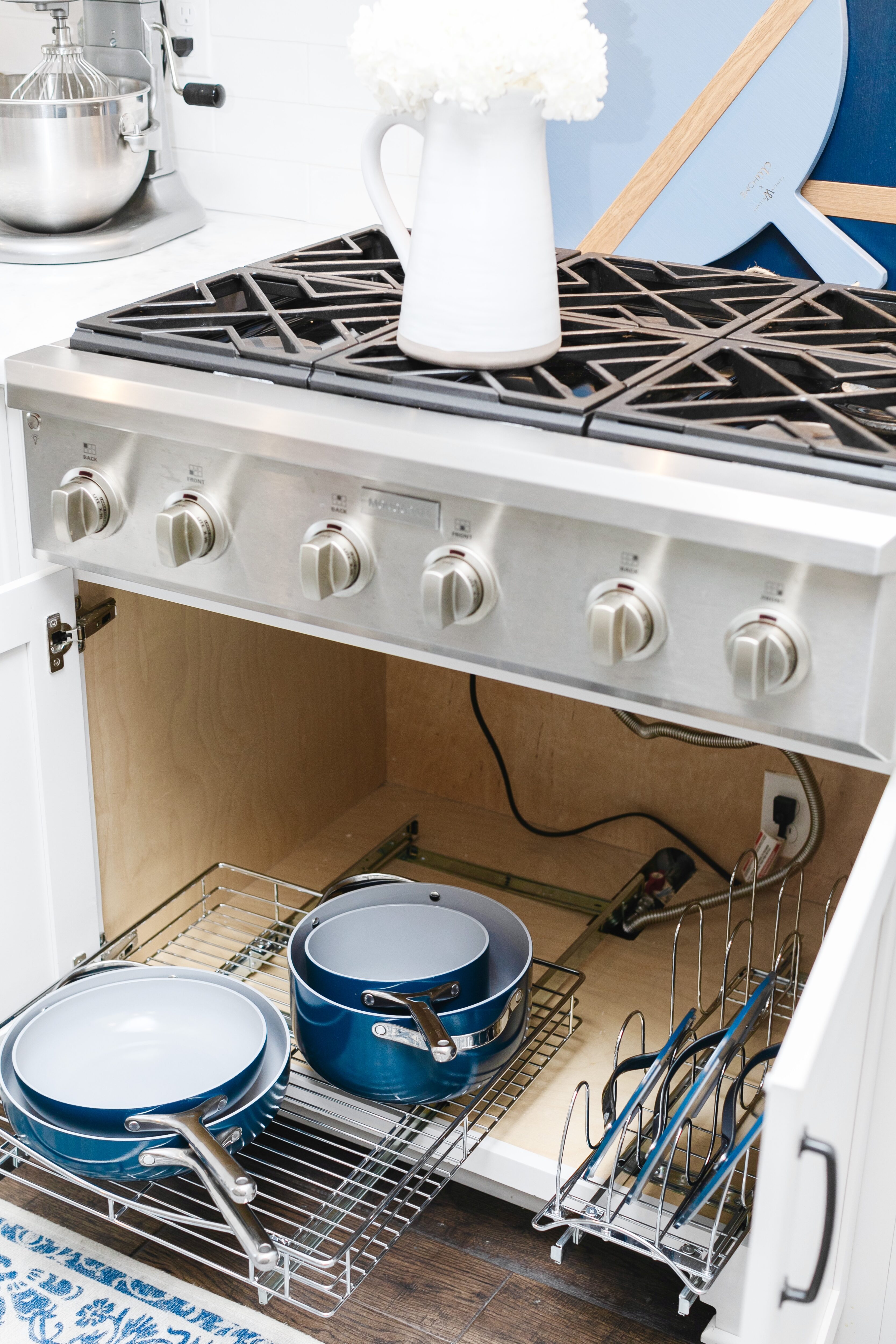 Kitchen Organization Tips Part 1: How to Organize your Pots & Pans, tips featured by top Memphis lifestyle blogger, Walking in Memphis in High Heels.