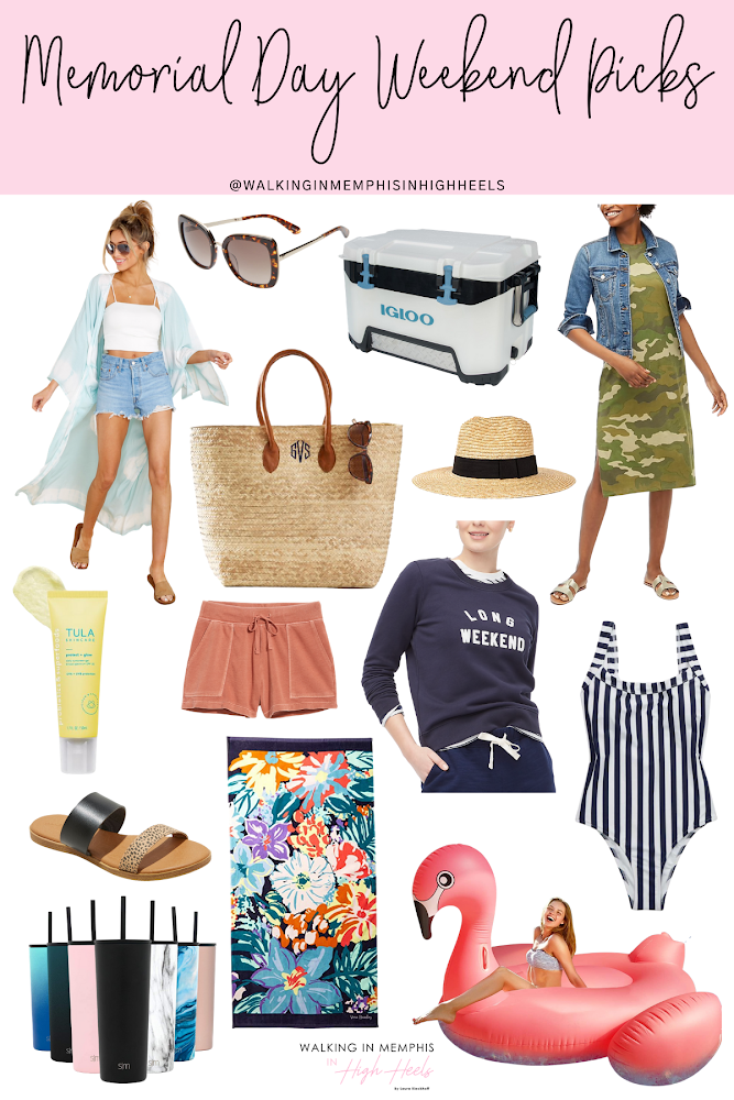 Memorial Day Weekend Essentials featured by top Memphis lifestyle blogger, Walking in Memphis in High Heels.