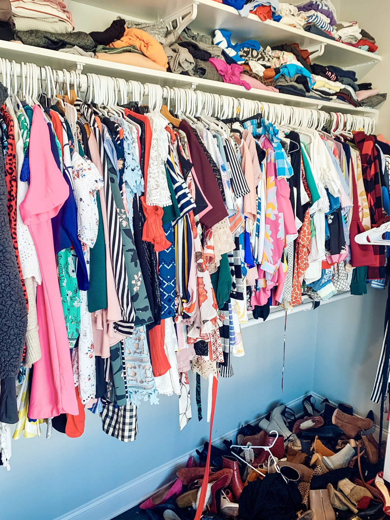 3 Essential Master Closet Organization Tips featured by top Memphis lifestyle blogger, Walking in Memphis in High Heels.