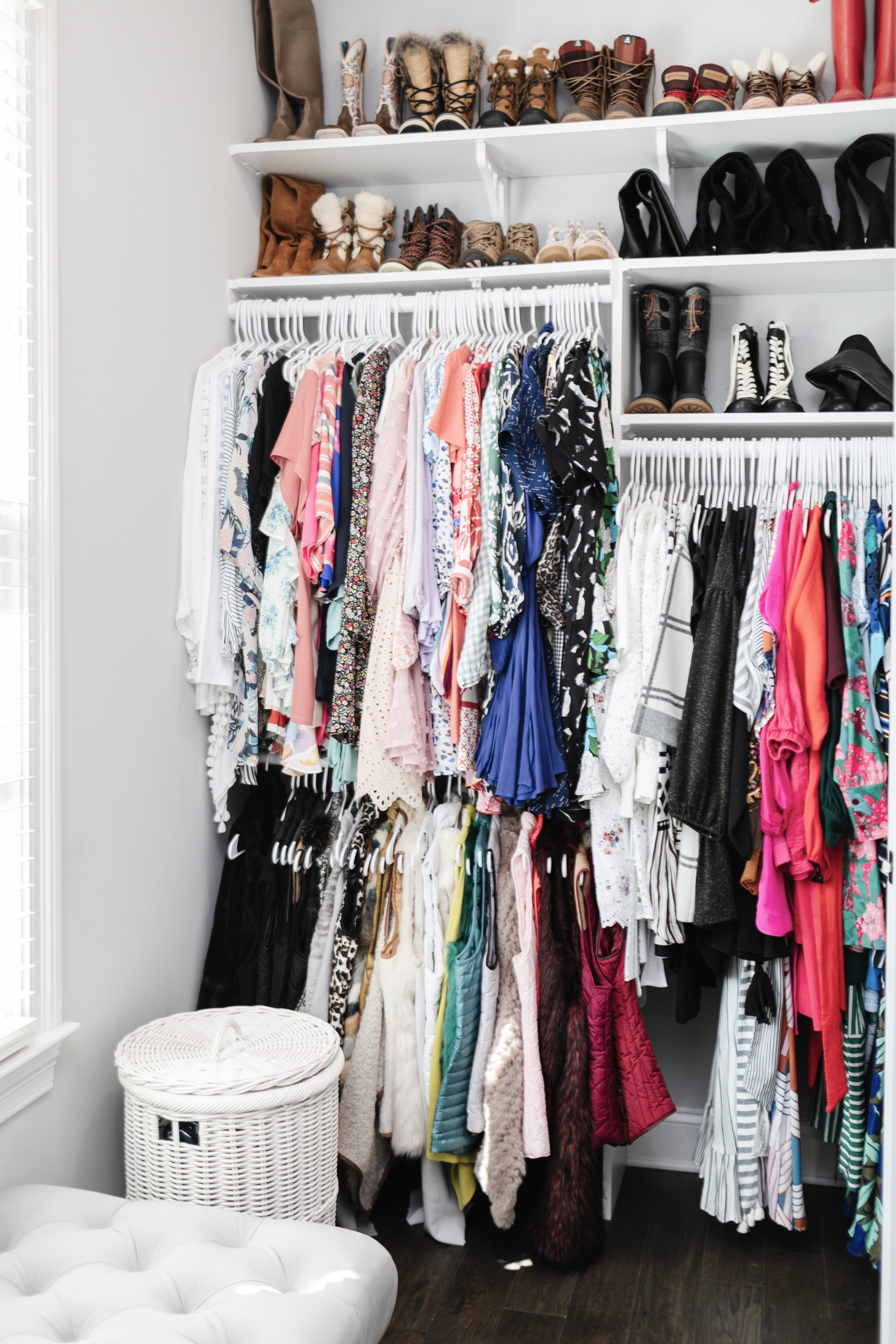 Walk-in Closet Organization with Getting it Done Organizing - Running in  Heels