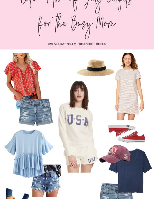 Cute 4th of July outfits featured by top Memphis fashion blogger, Walking in Memphis in High Heels.