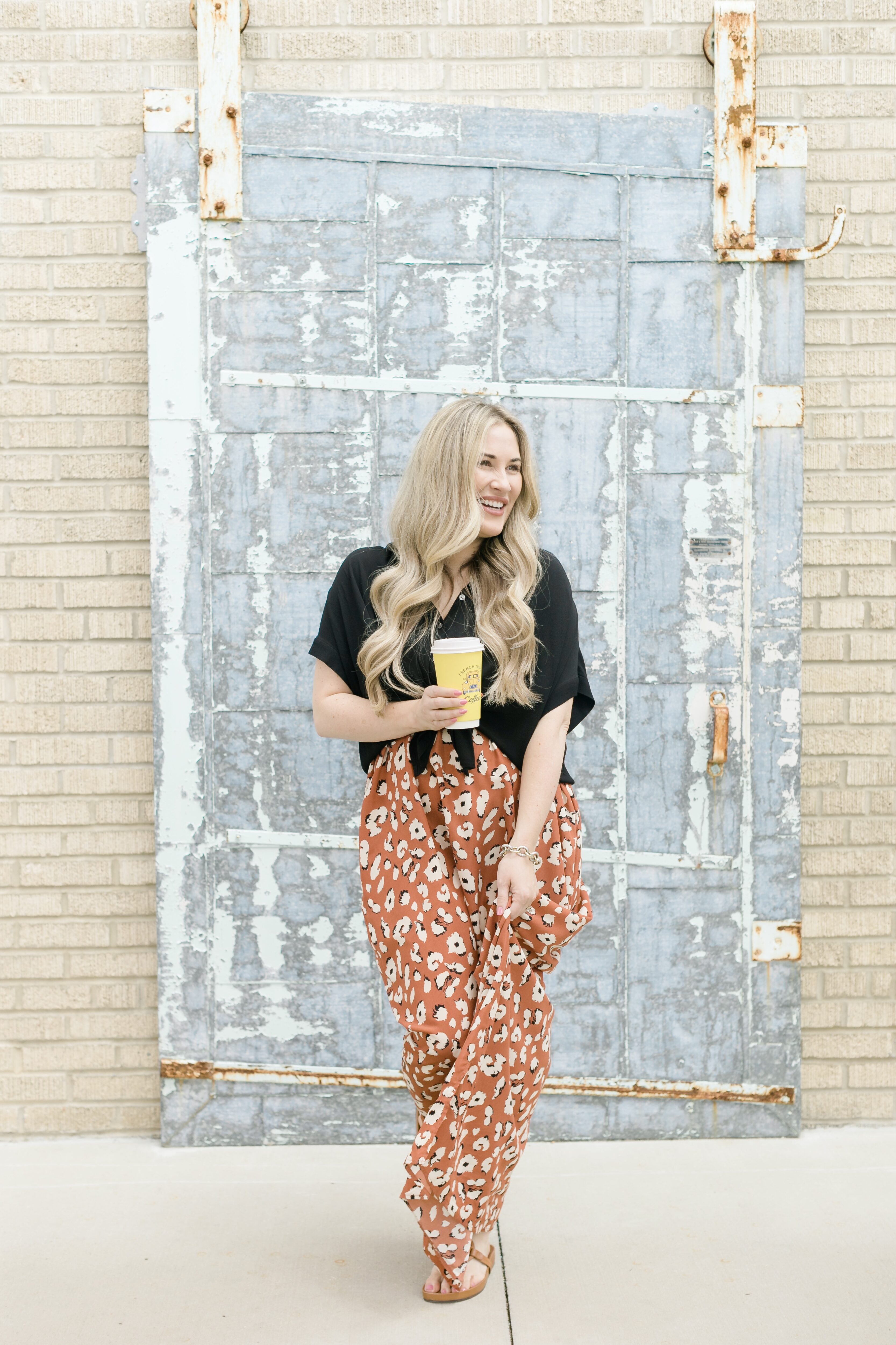 Pinkblush Animal print maxi dress styled for summer by top Memphis fashion blogger, Walking in Memphis in High Heels.