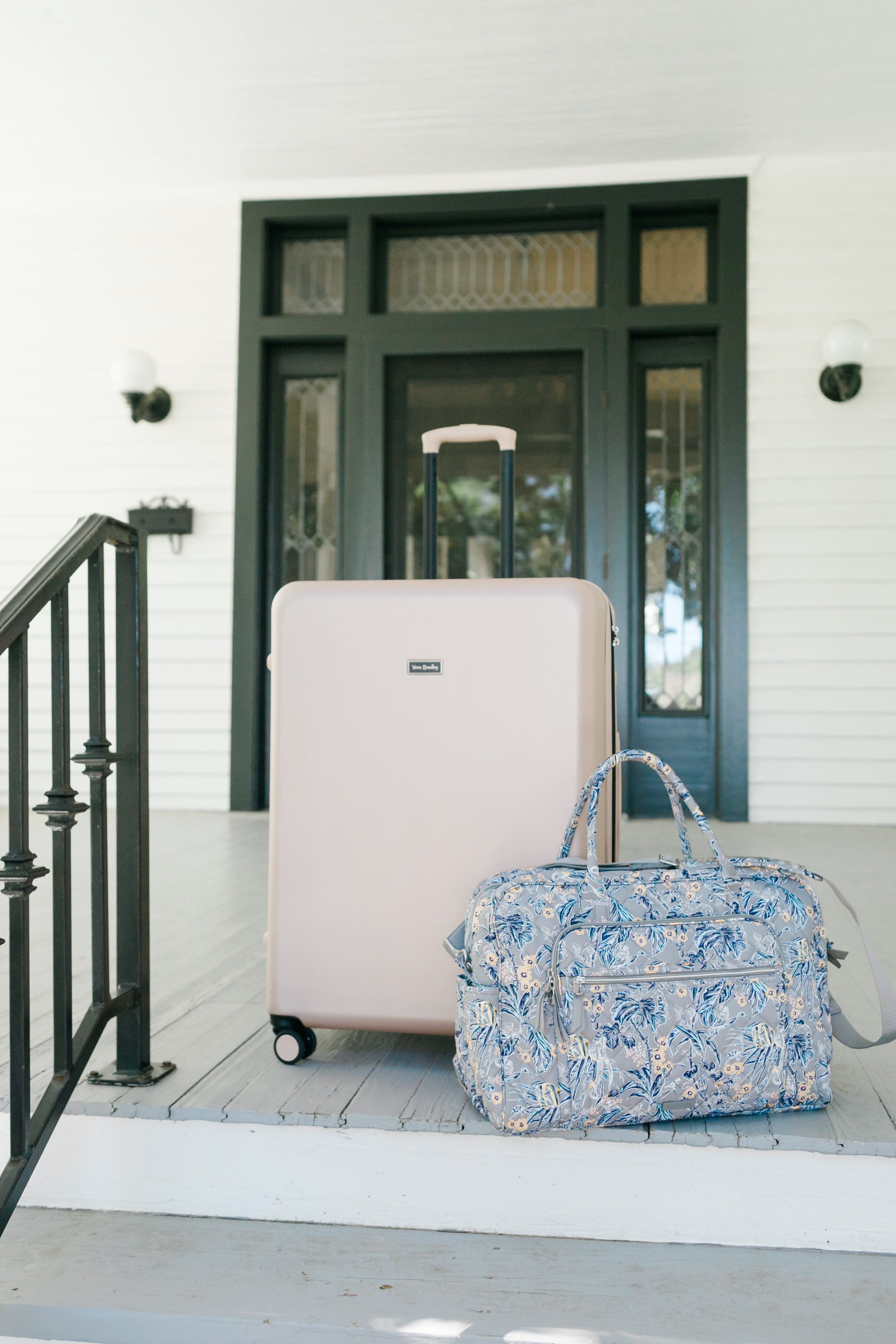 Vera Bradley Travel Collection reviewed by top US travel and fashion blogger, Walking in Memphis in High Heels.