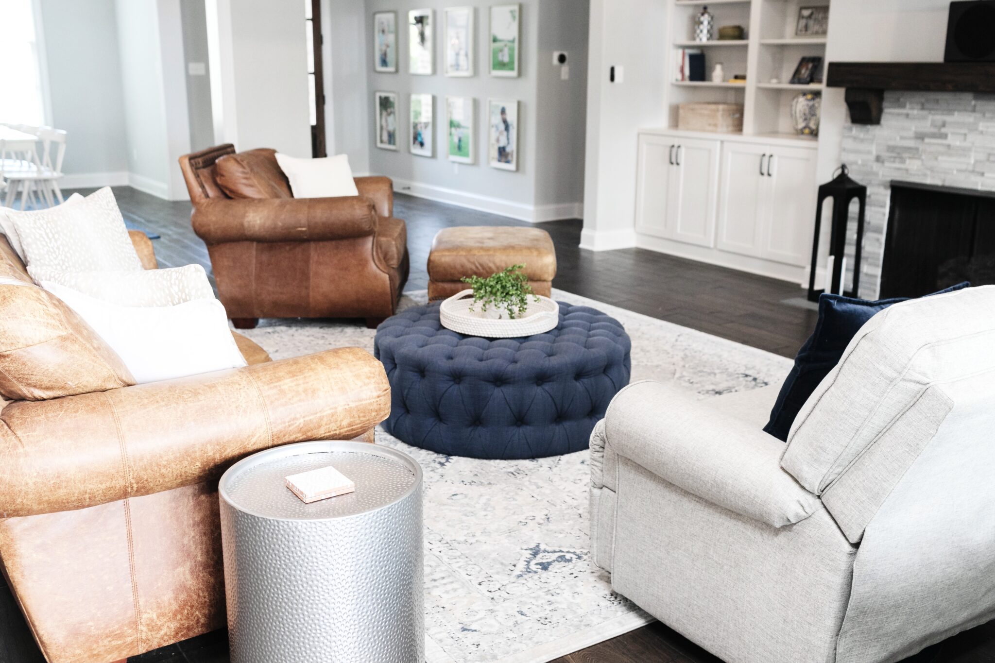 Modern Farmhouse Living Room Furniture & Decor featured by top Memphis lifestyle blogger, Walking in Memphis in High Heels.