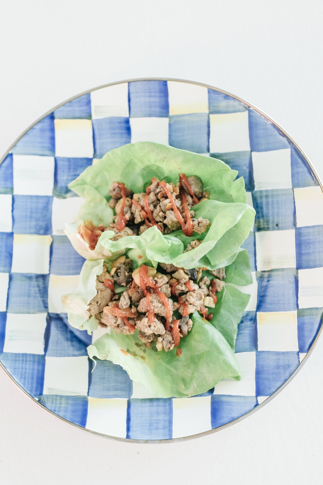 Healthy Ground Turkey Lettuce Wraps Recipe featured by top US lifestyle blogger, Walking in Memphis in High Heels.