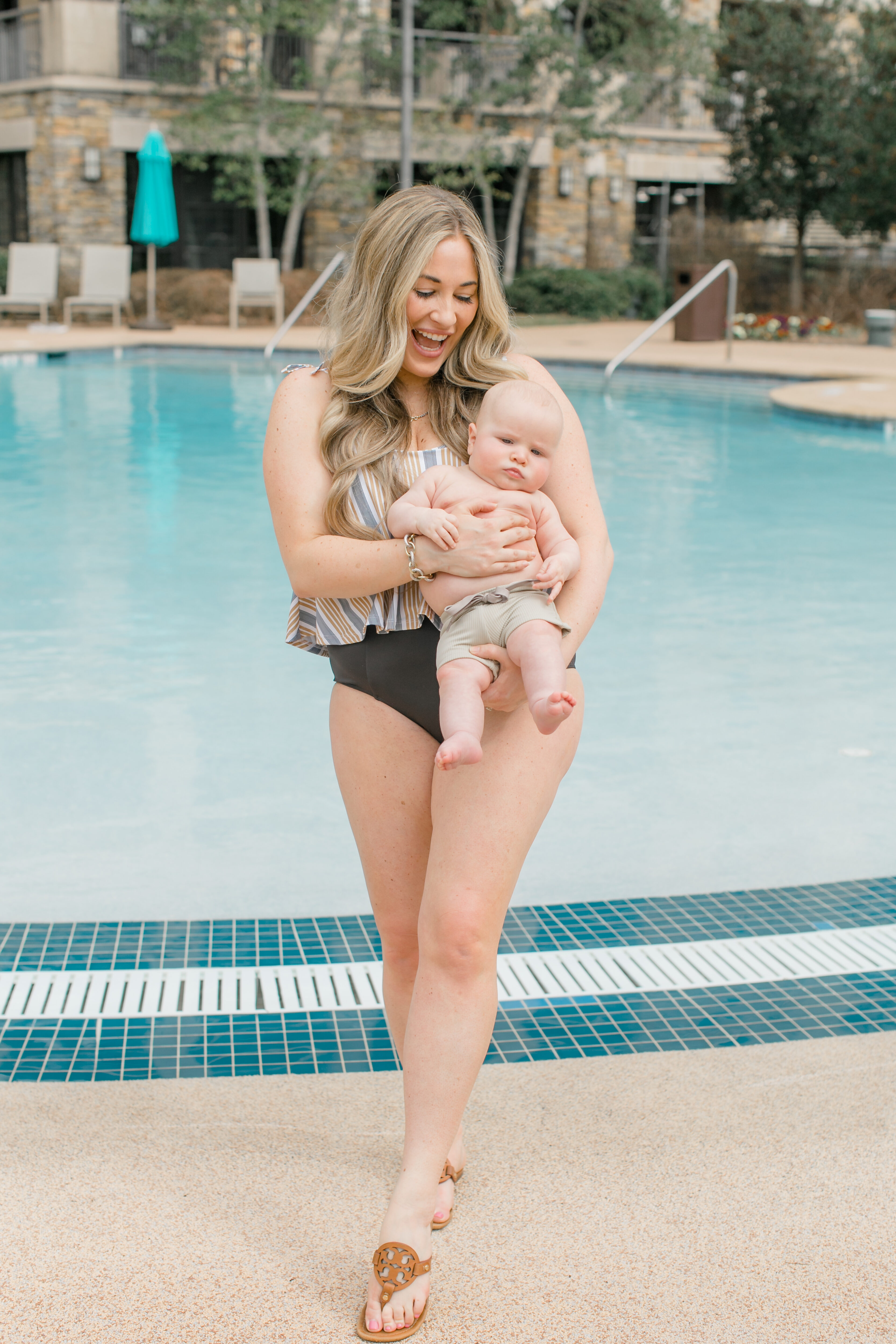 Trend Spin Linkup - Swimsuits + Swimwear for the Entire Family with Kortni  Jeane - Walking in Memphis in High Heels