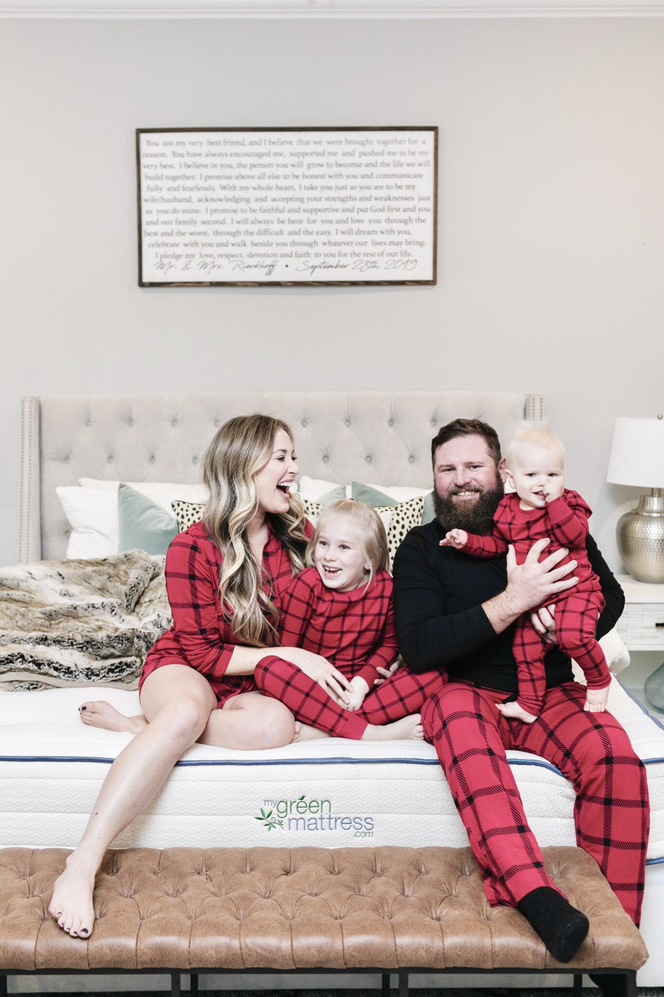The Best Family Pajama Sets for the Holidays featured by top US lifestyle blogger, Walking in Memphis in High Heels.