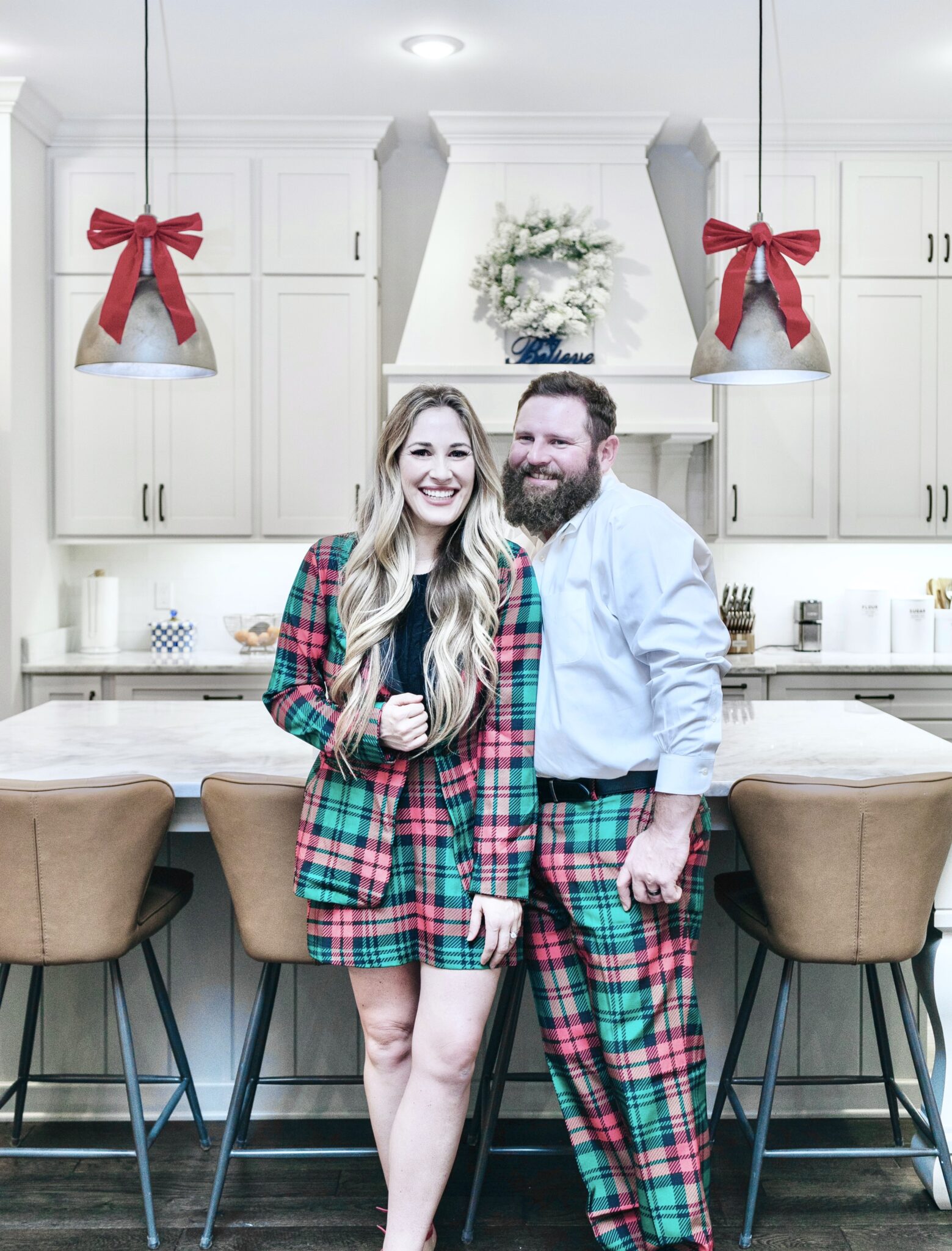 His & Hers Outfits for Christmas Parties featured by top US fashion blogger, Walking in Memphis in High Heels.