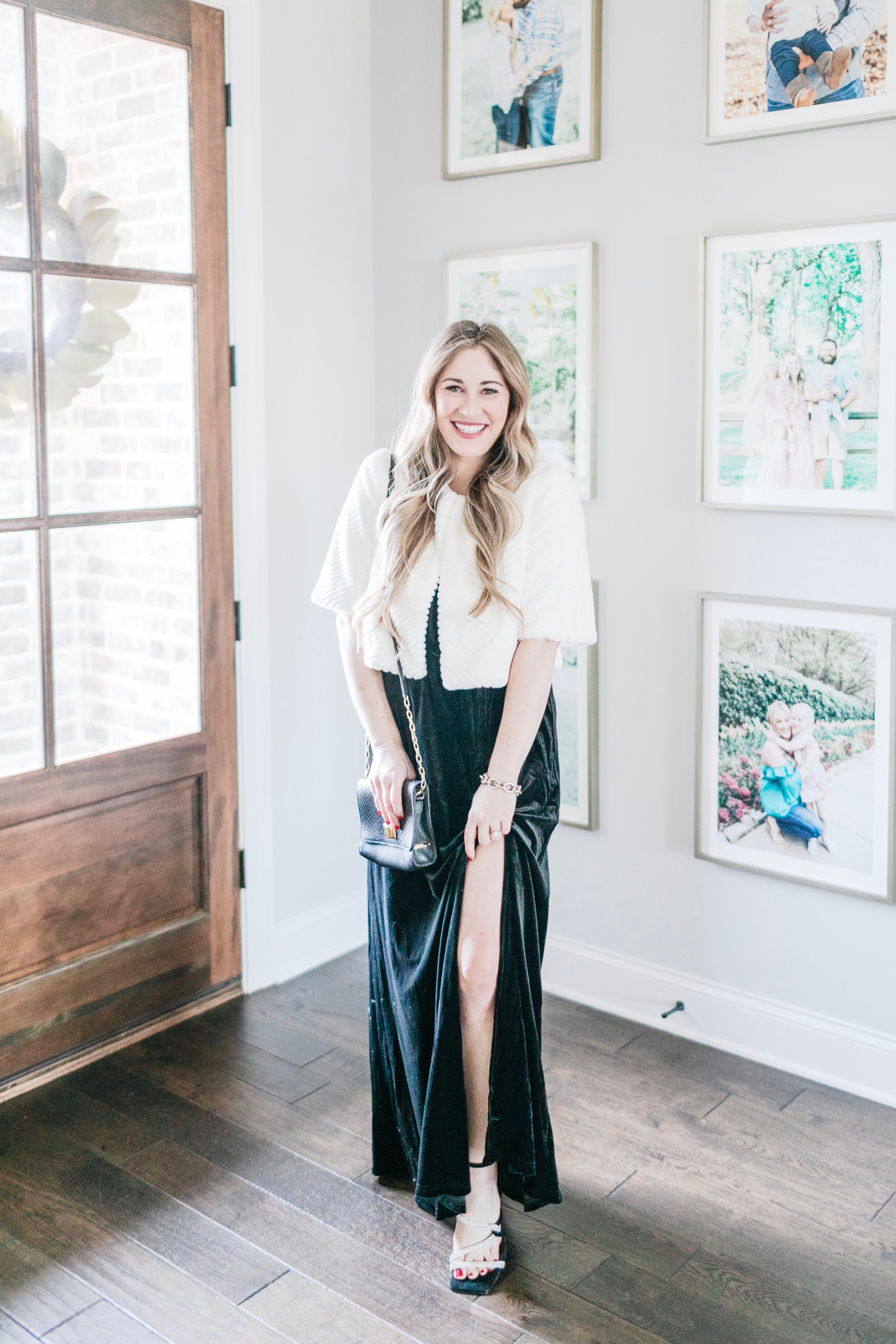 What to Wear to an Elegant Event in the Winter, tips featured by top US mom fashion blogger, Walking in Memphis in High Heels.