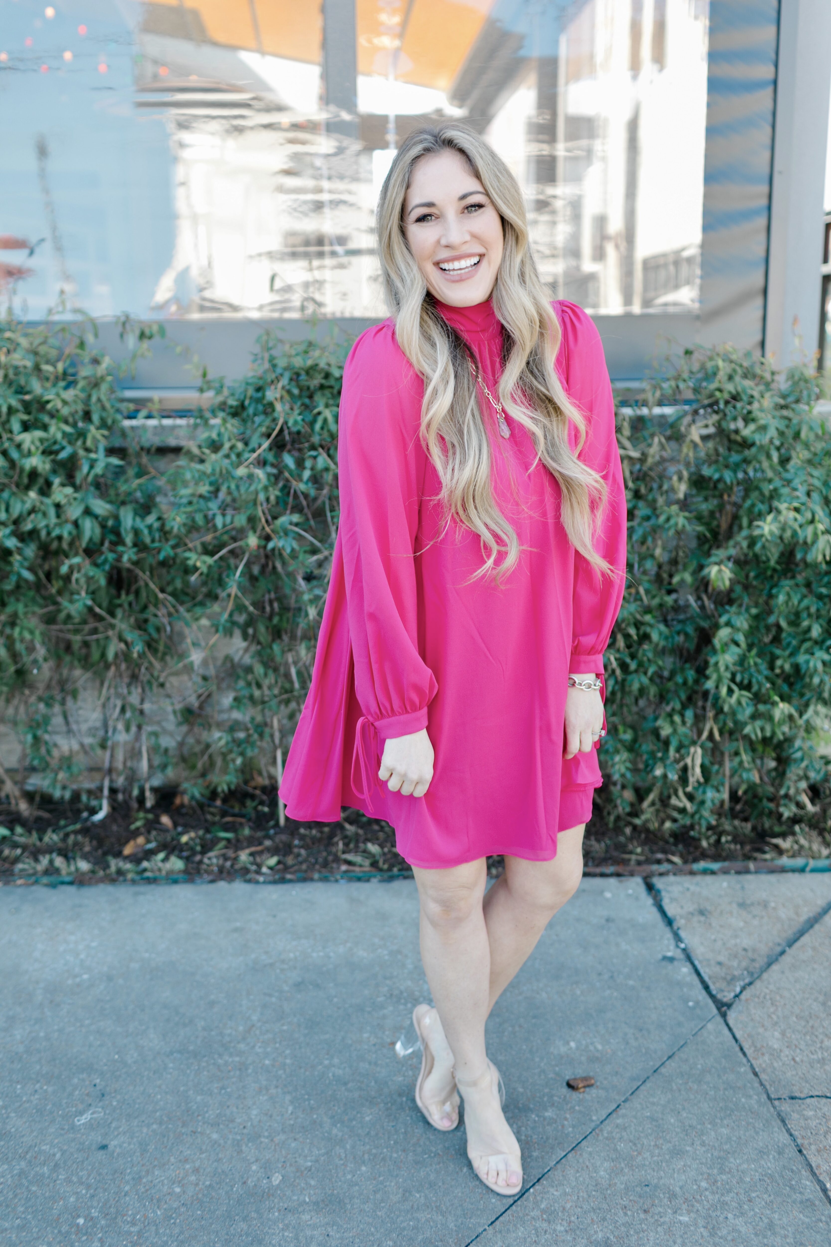What to Wear to a spring Brunch, a style guide featured by top US mom fashion blogger, Walking in Memphis in High Heels.