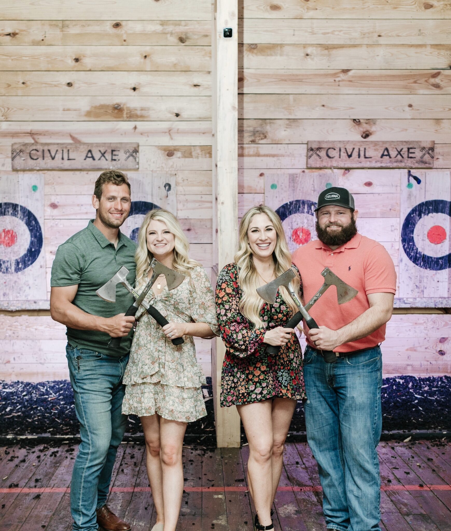 Review of Civil Axe Throwing Downtown Memphis by Walking in Memphis in High Heels.