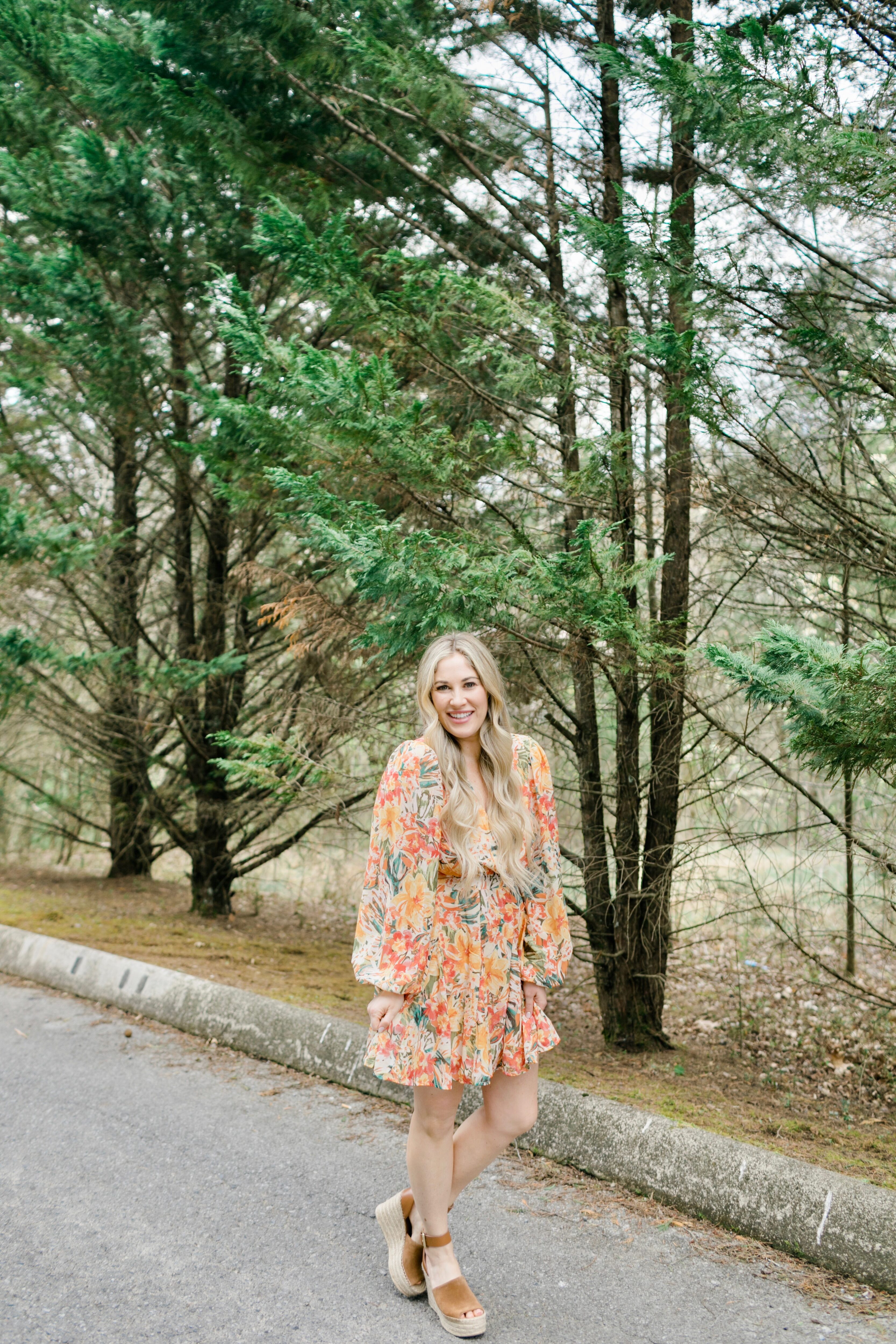 fun prints dress: floral dress for spring and summer