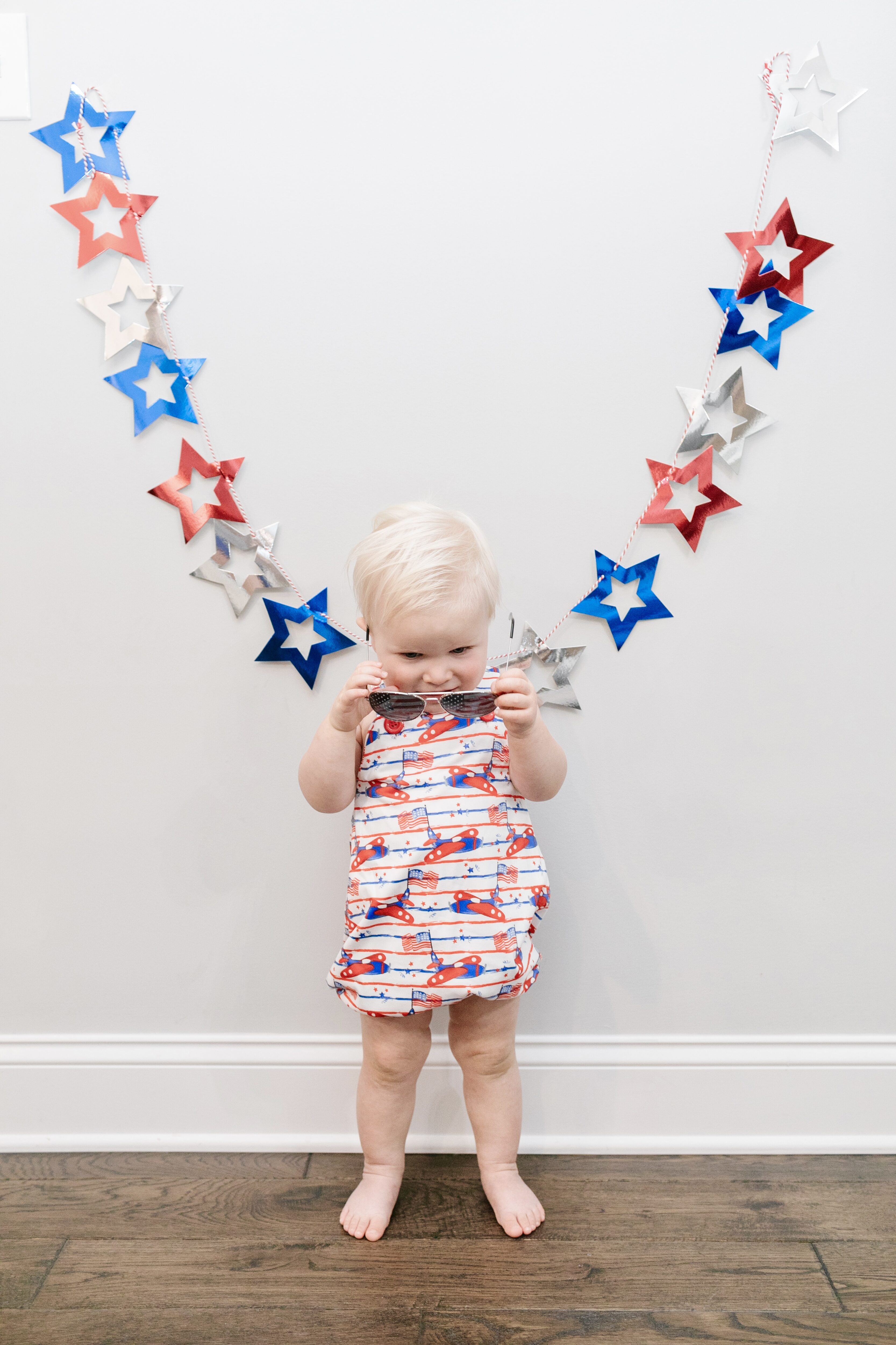 4th of july photo setup