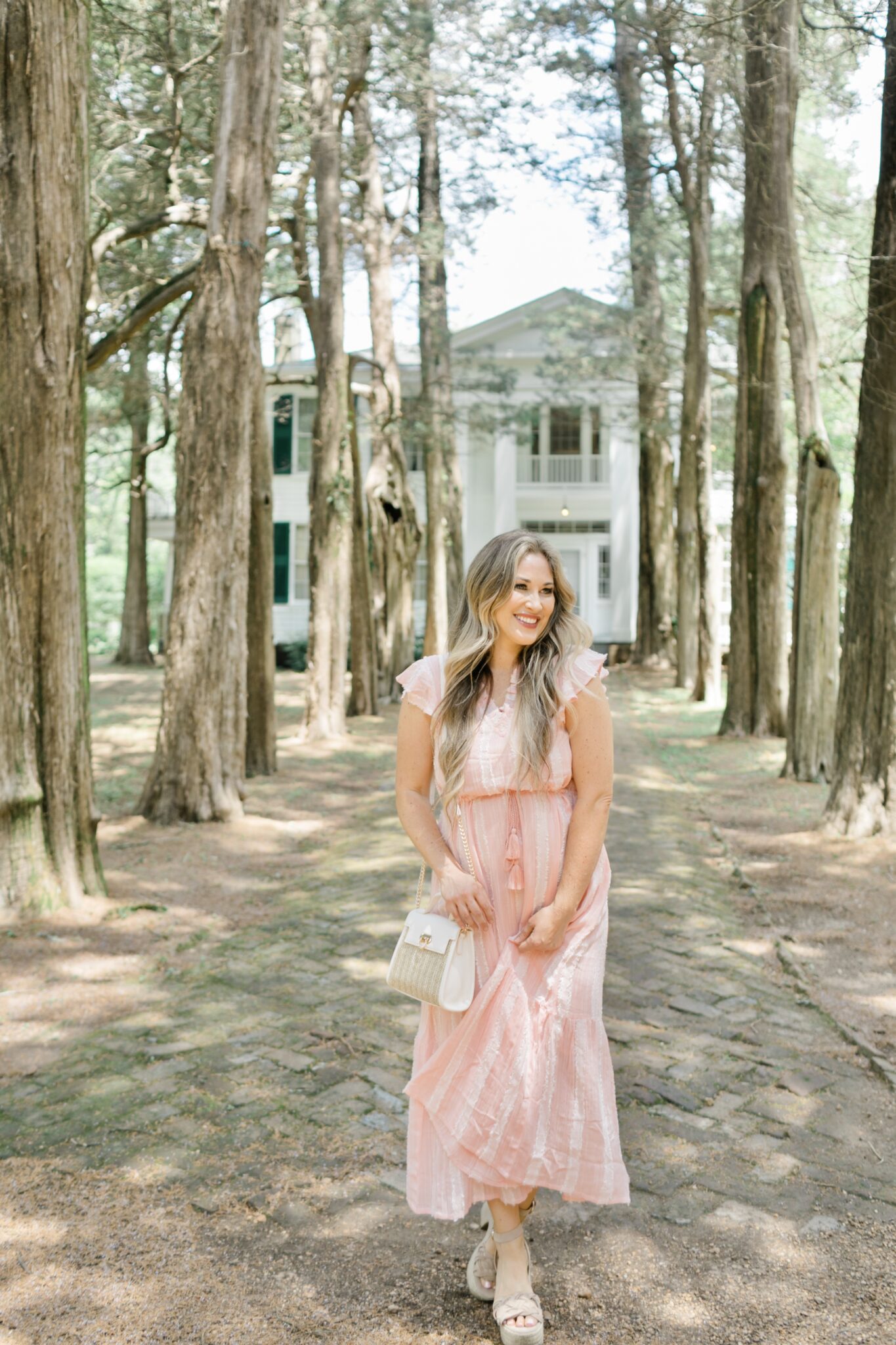 pink maxi dresses