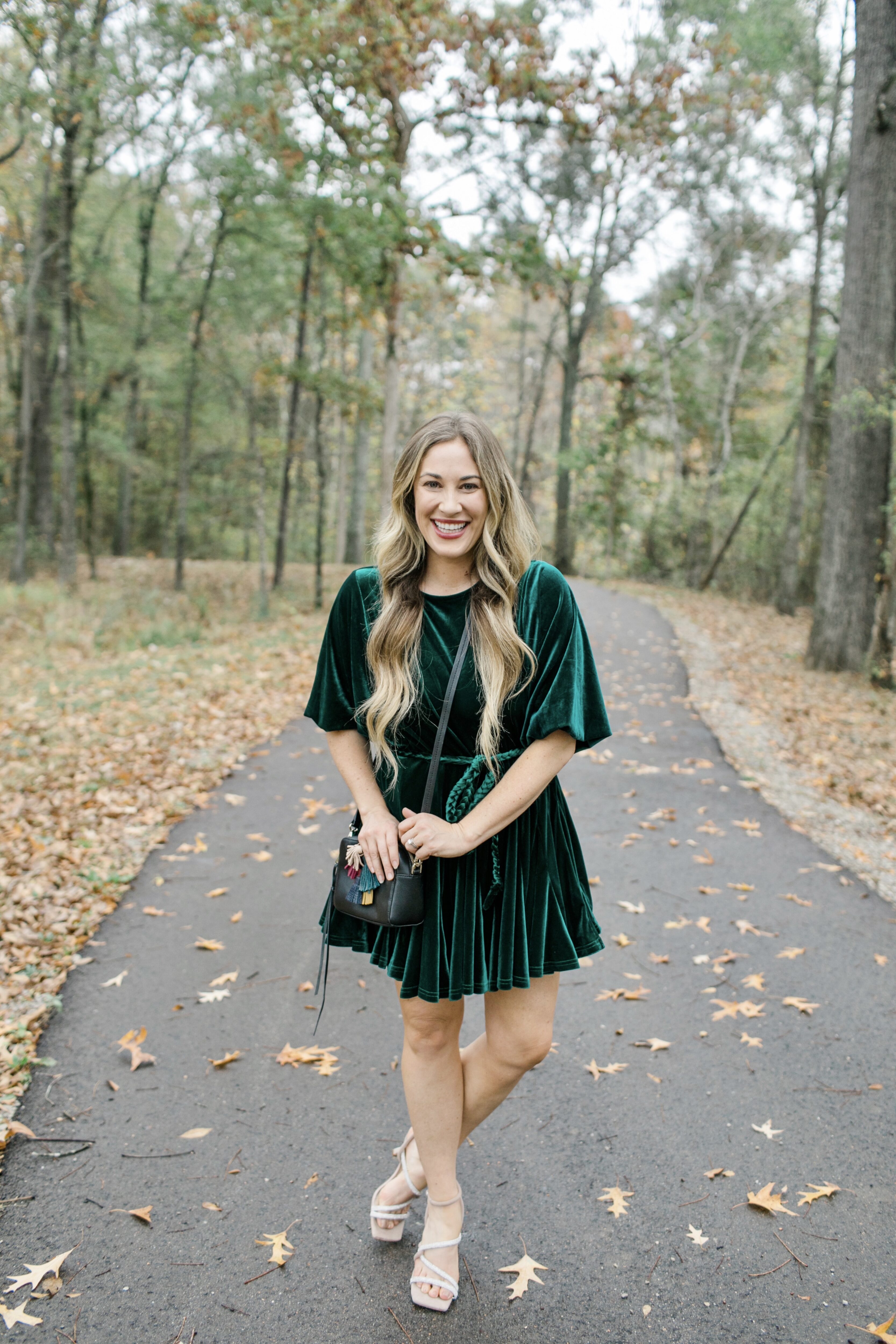 red dress velvet holiday dress