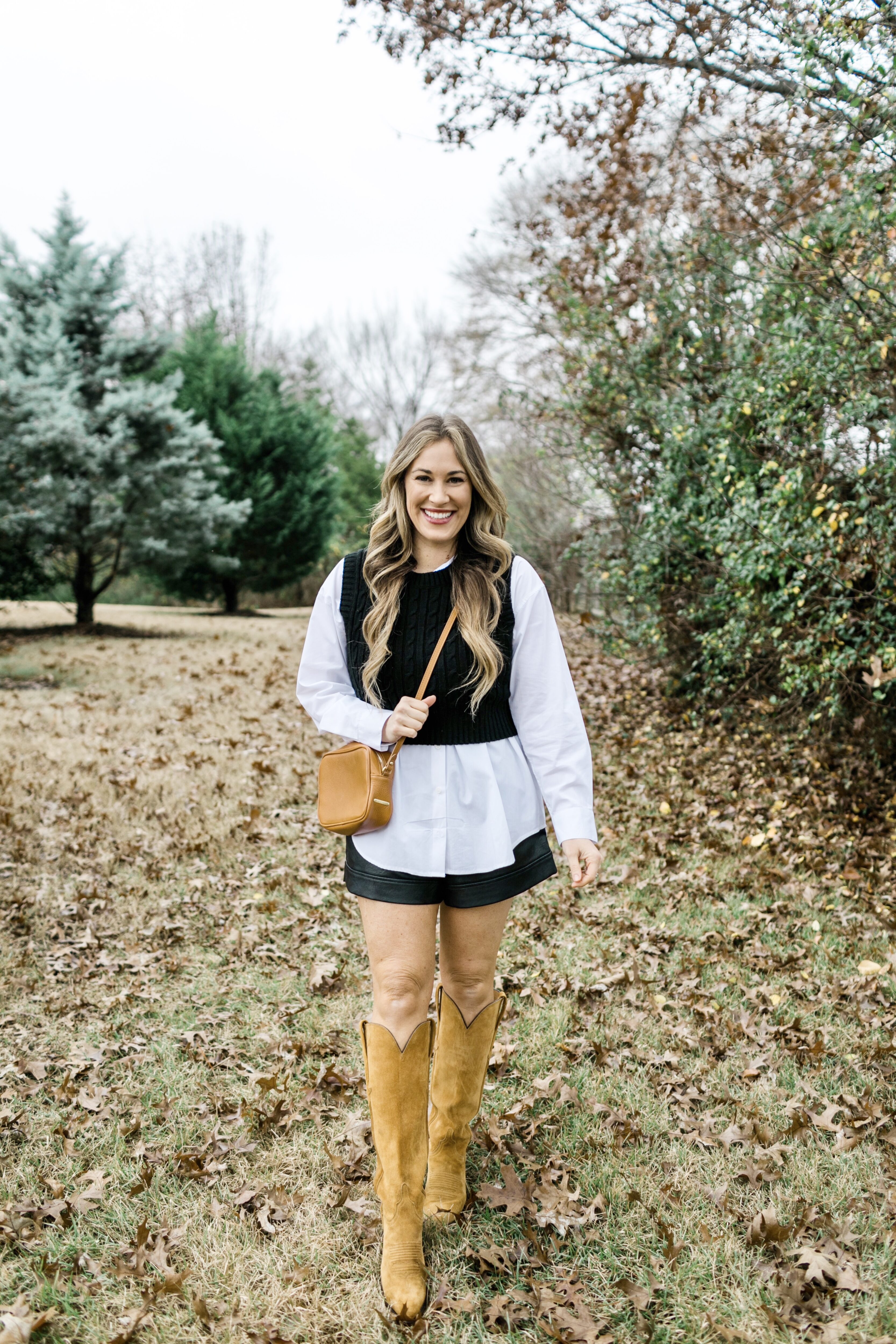 sweater vest outfit