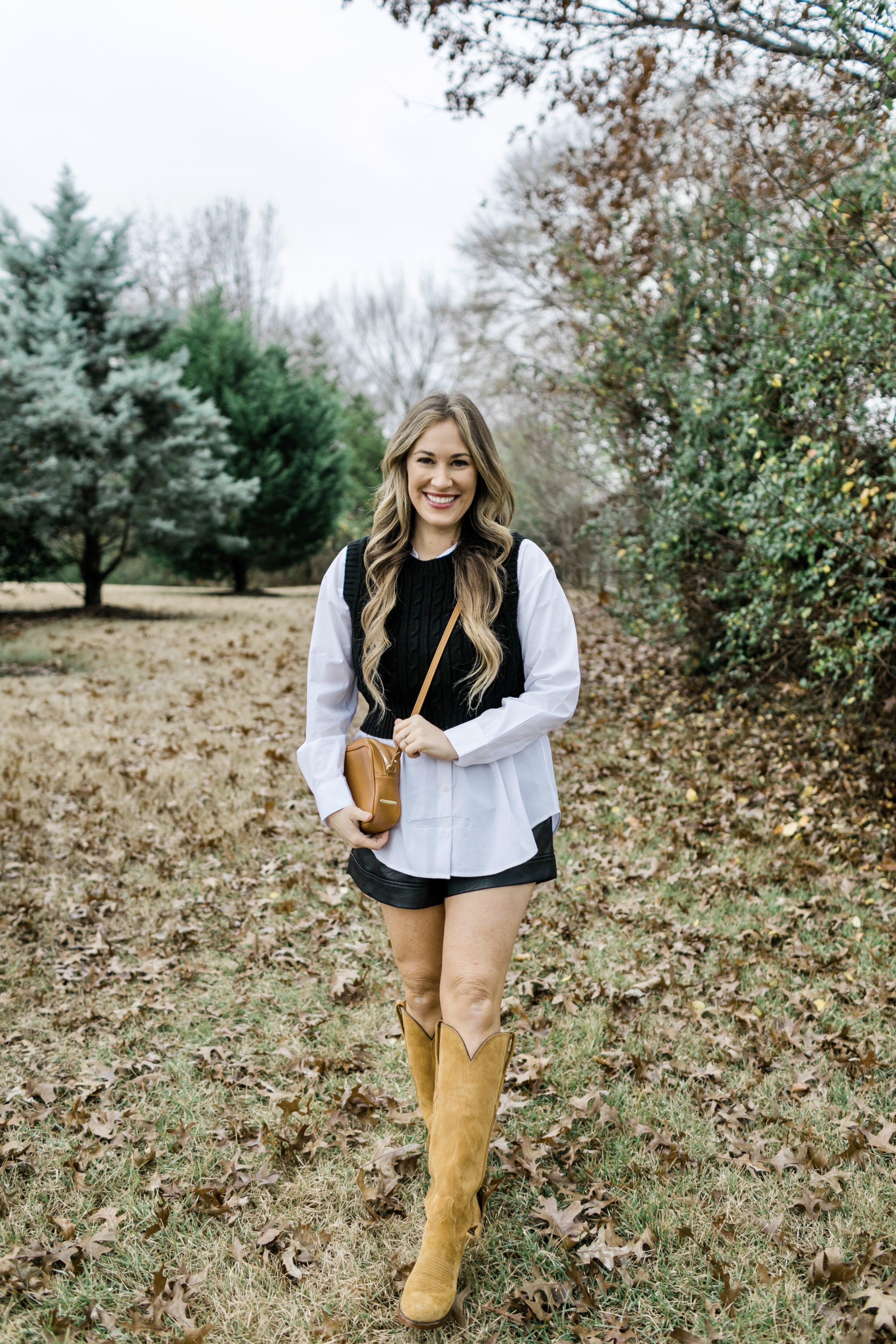 sweater vest outfit