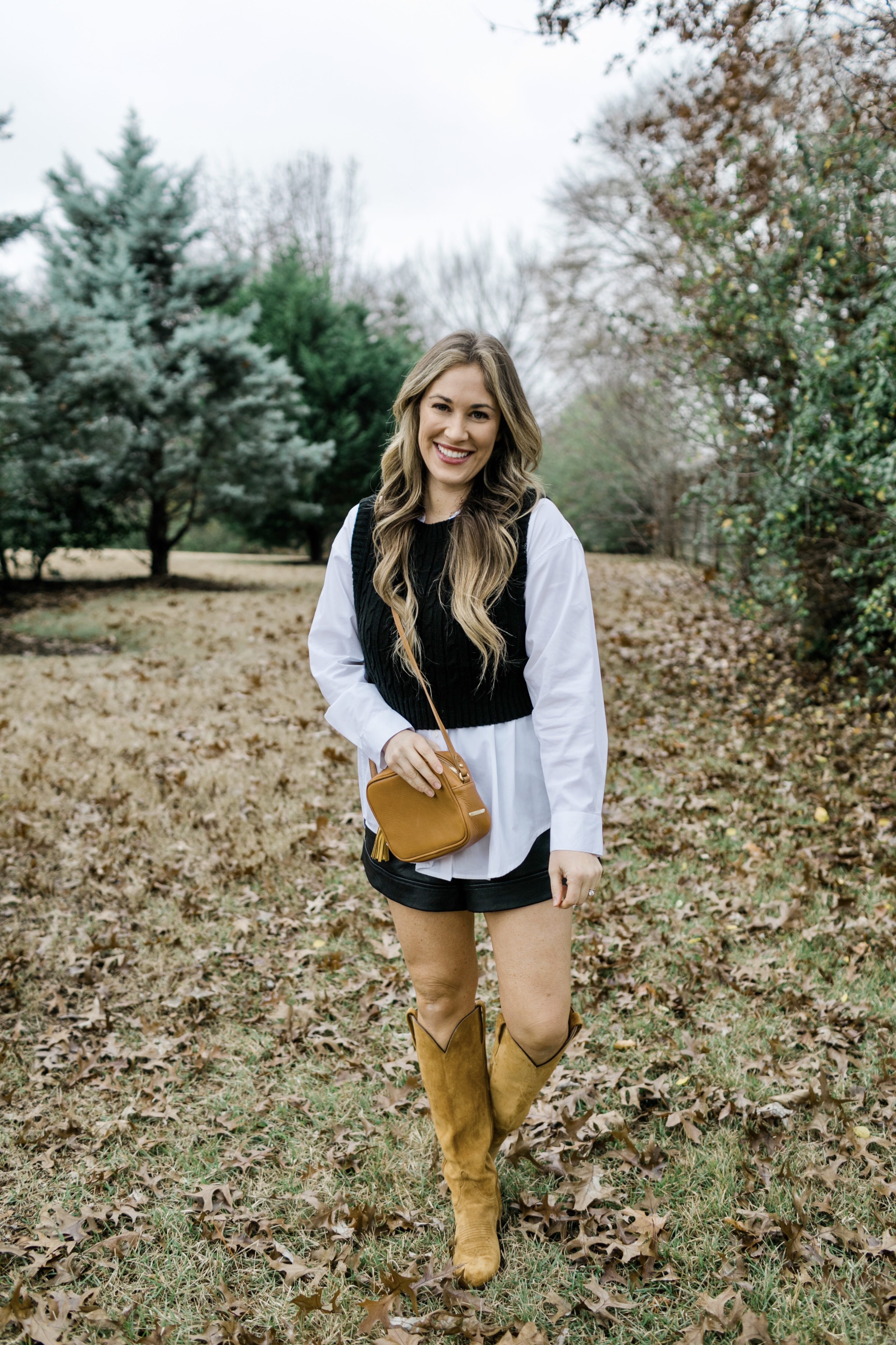 sweater vest outfit