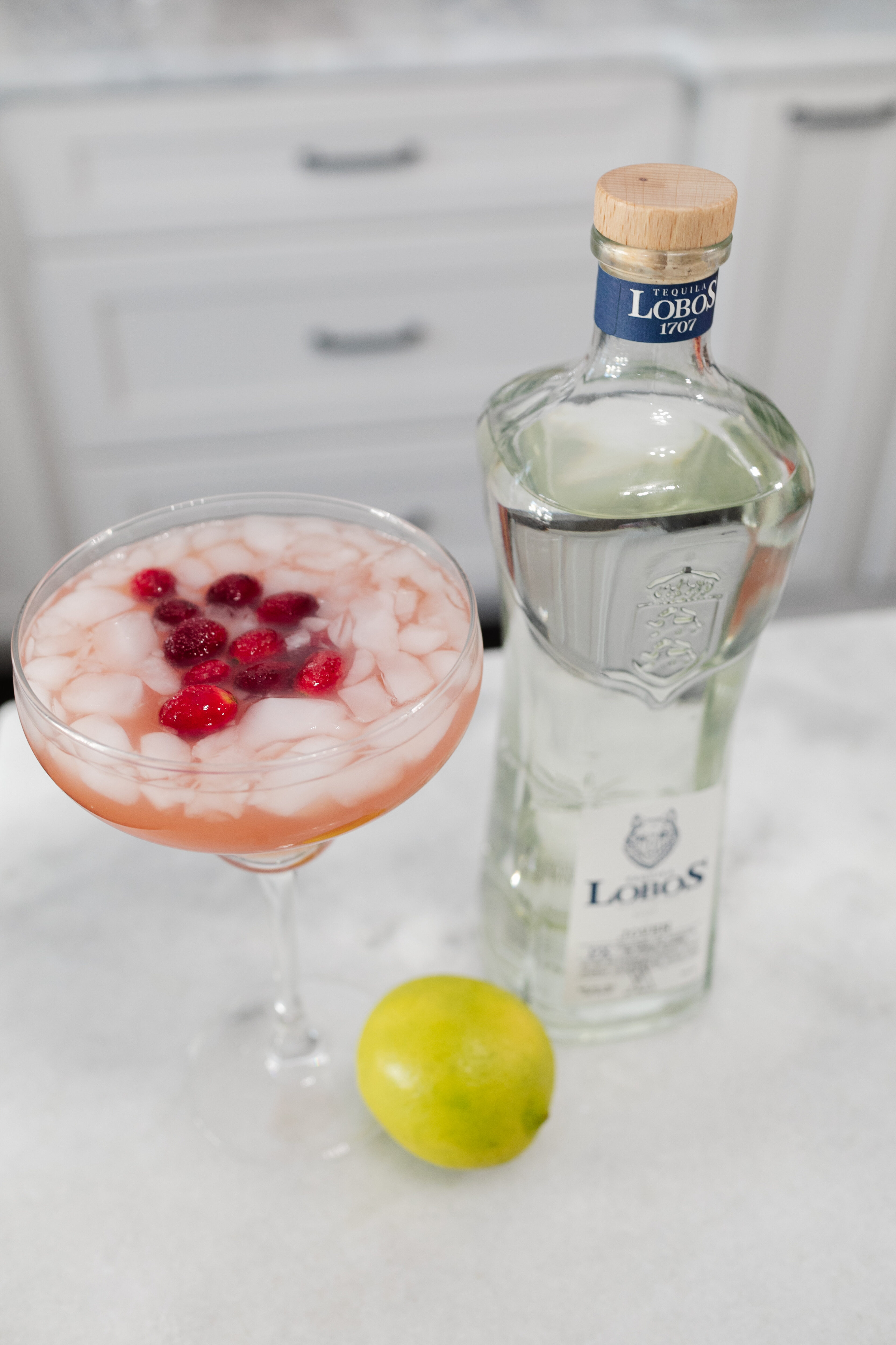 cranberry pomegranate margarita