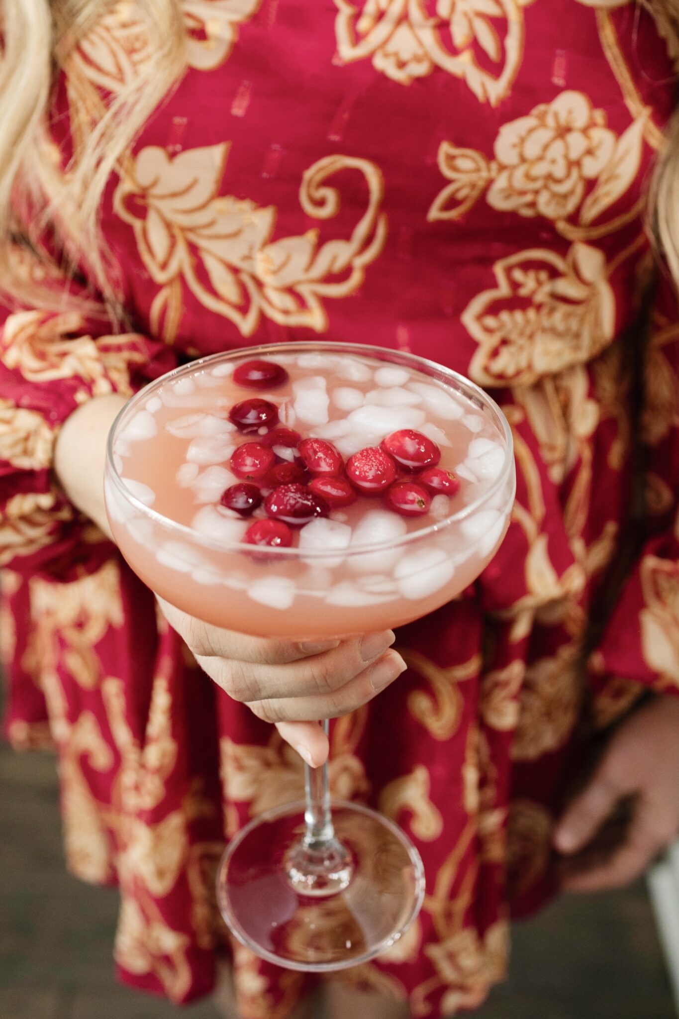 cranberry pomegranate margarita