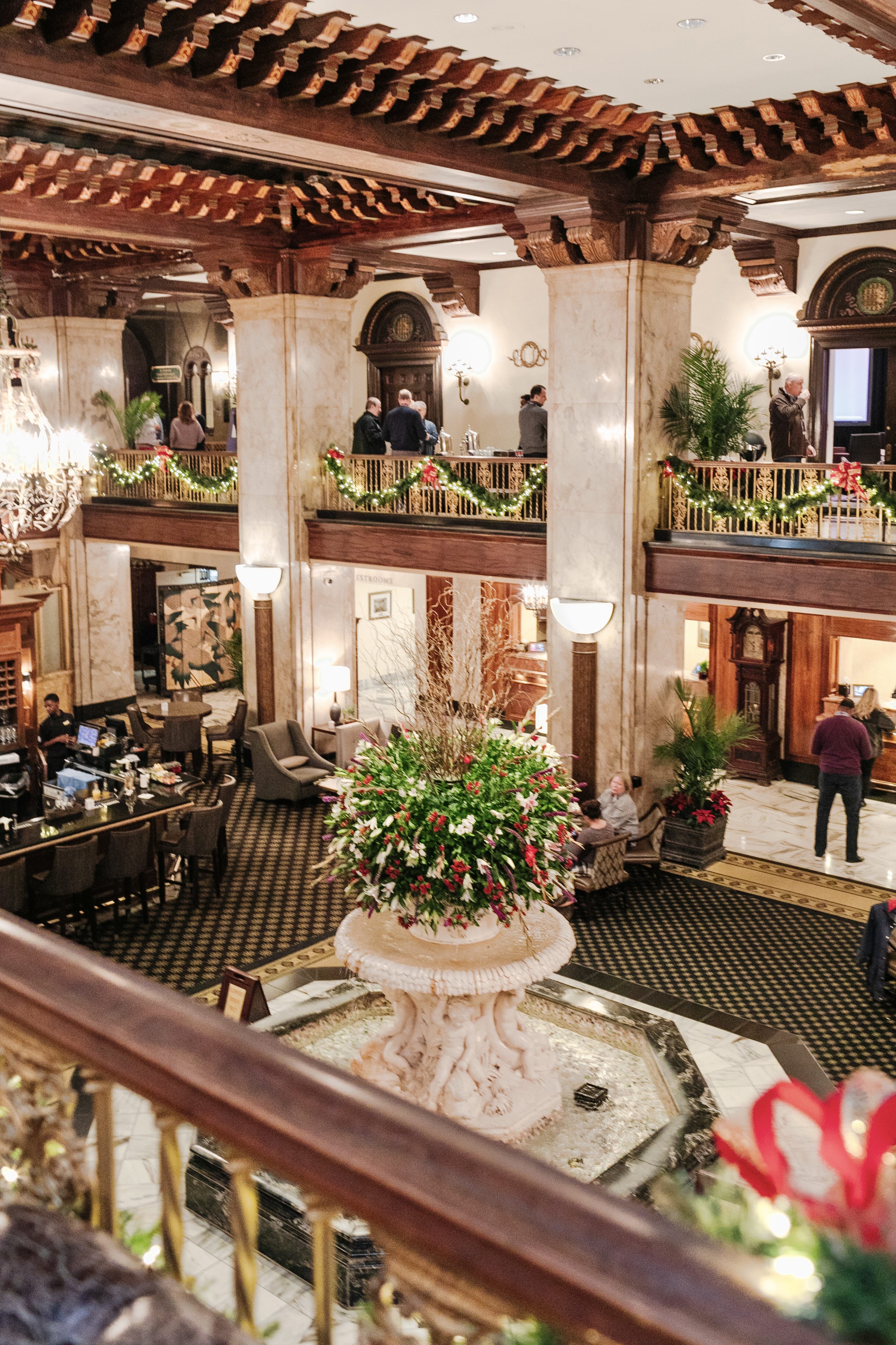 peabody hotel at christmas