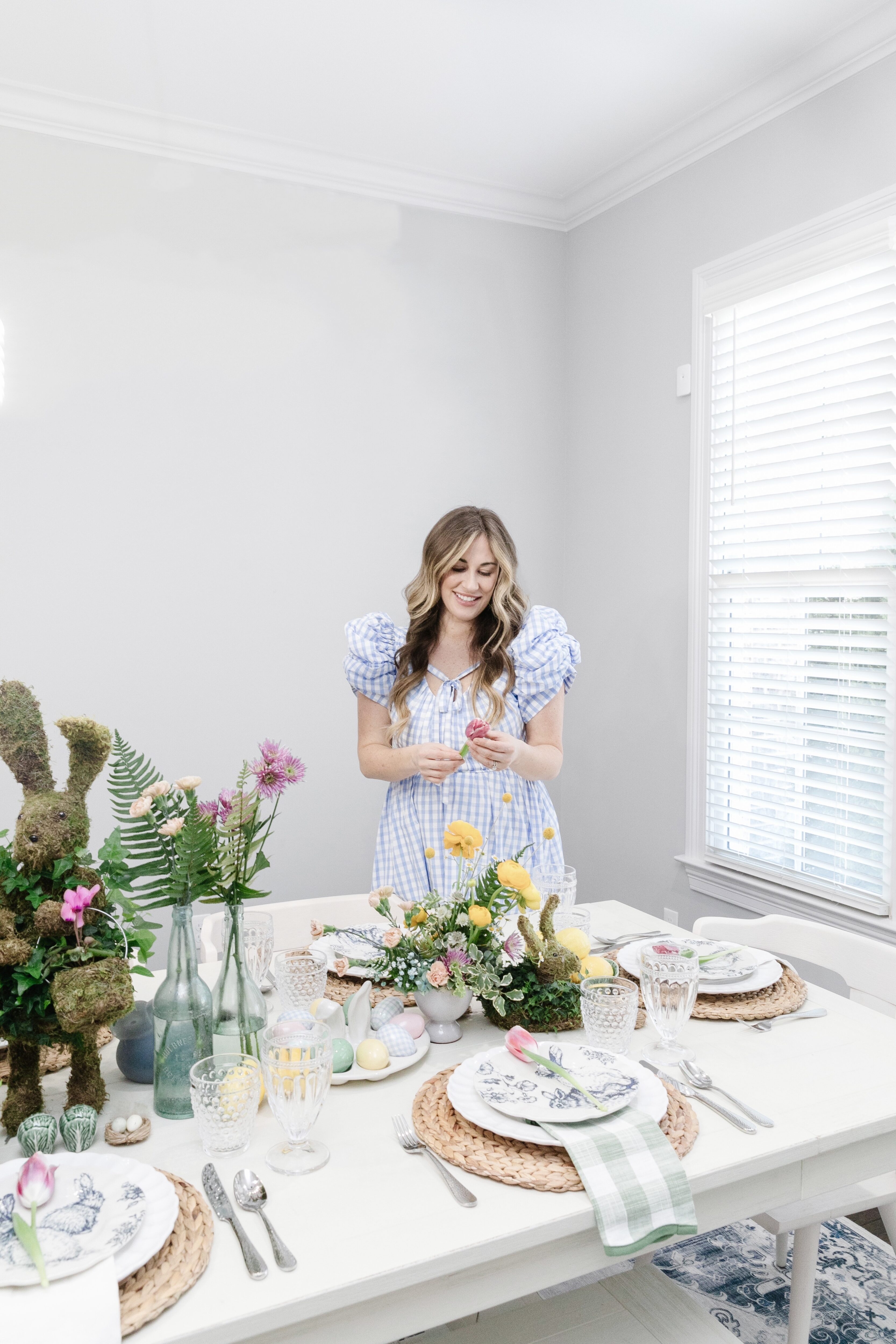 spring tablescape