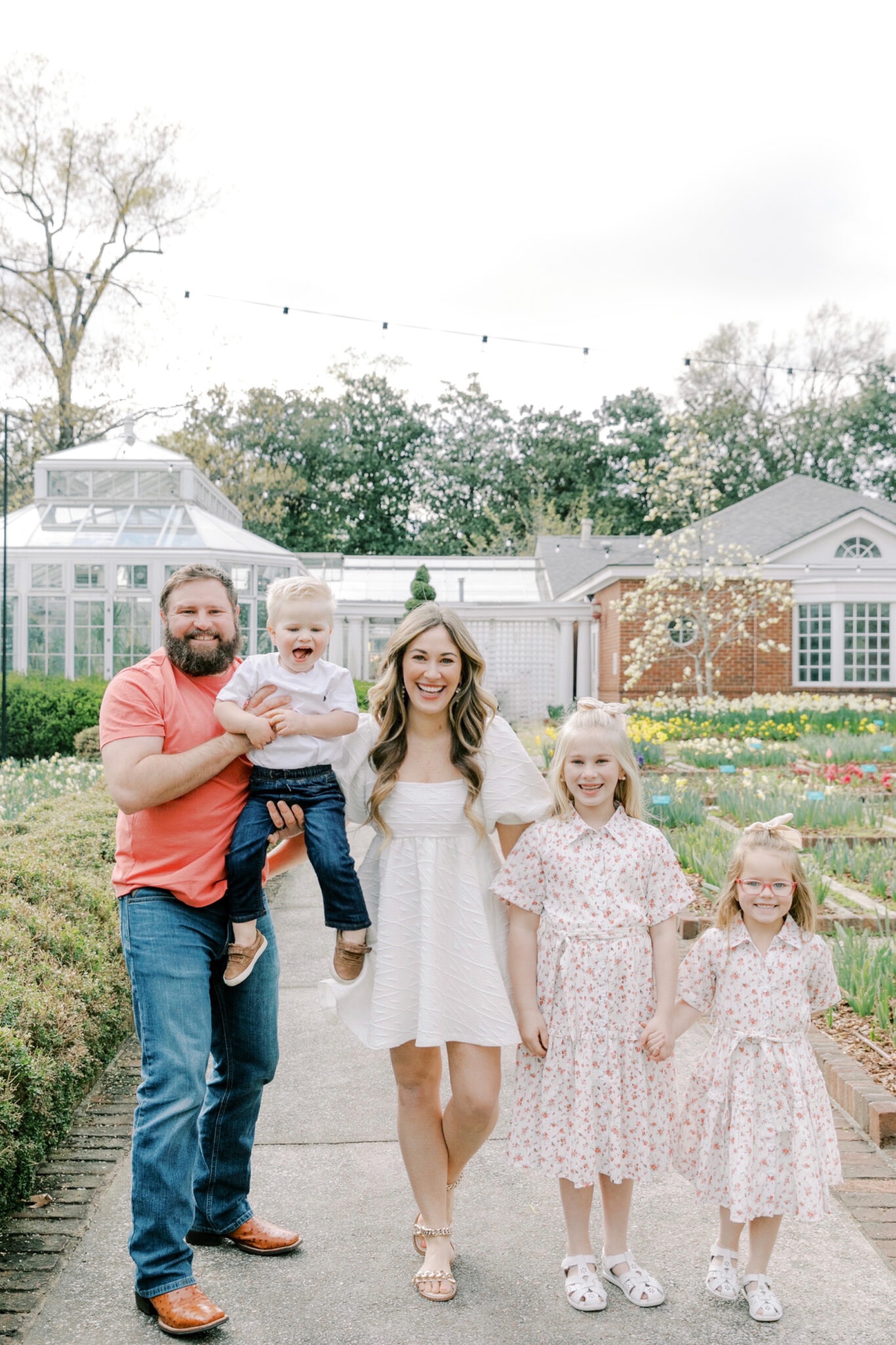 Cute Family Easter Outfits - Walking in Memphis in High Heels