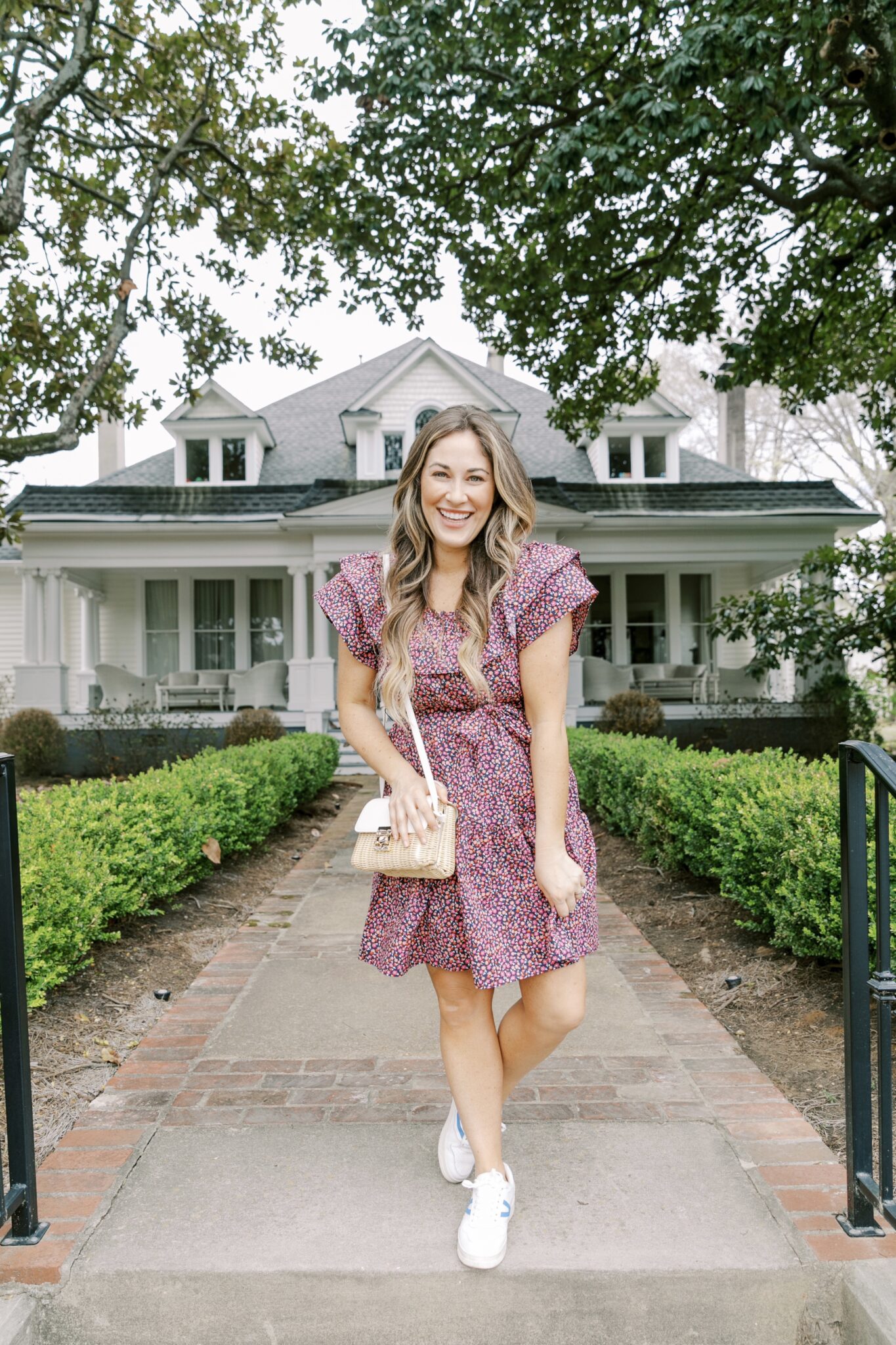 spring shoes with midi dress